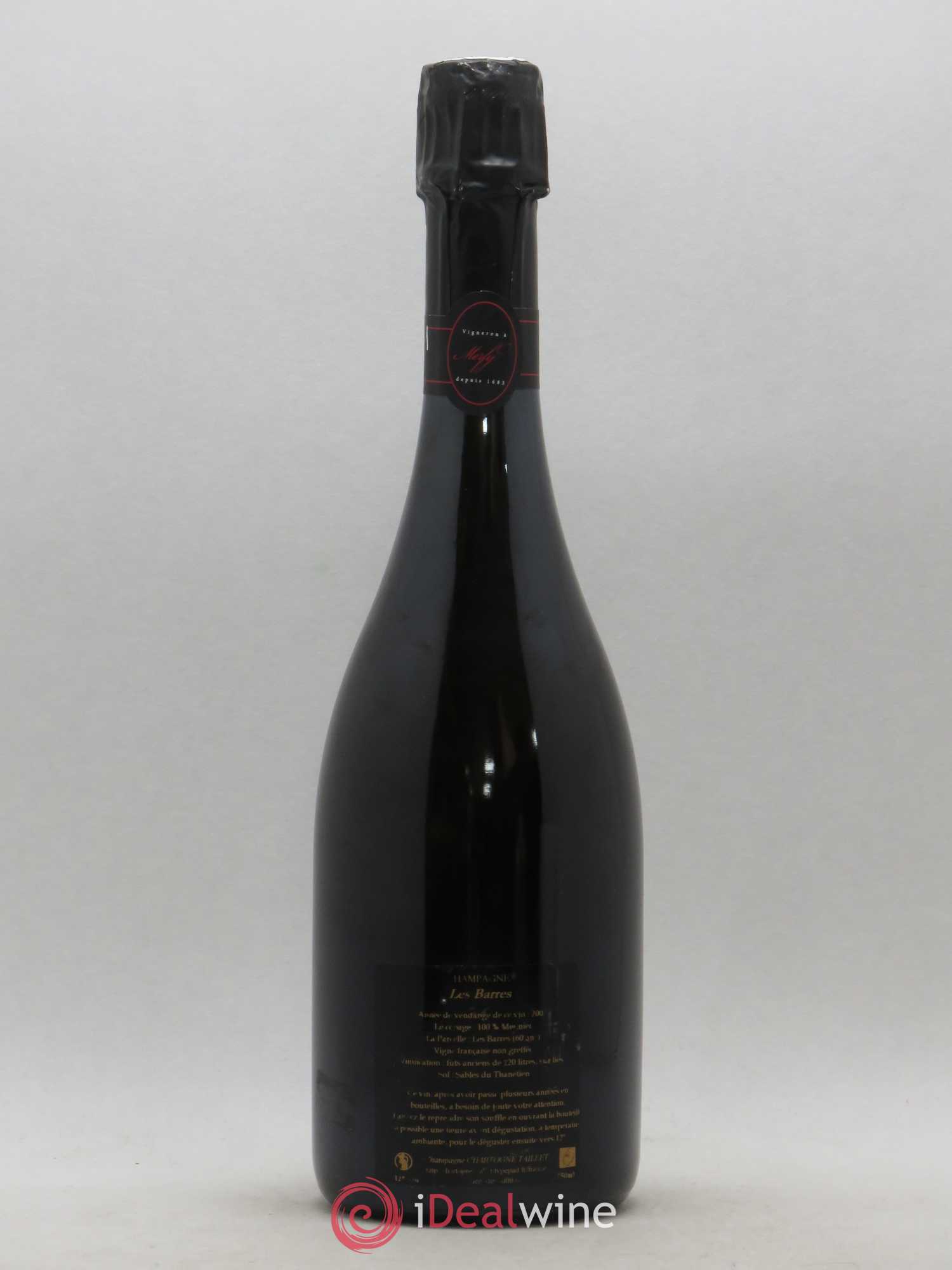 Champagne Les Barres Domaine Chartogne-Taillet - Posten von 1 Flasche - 1