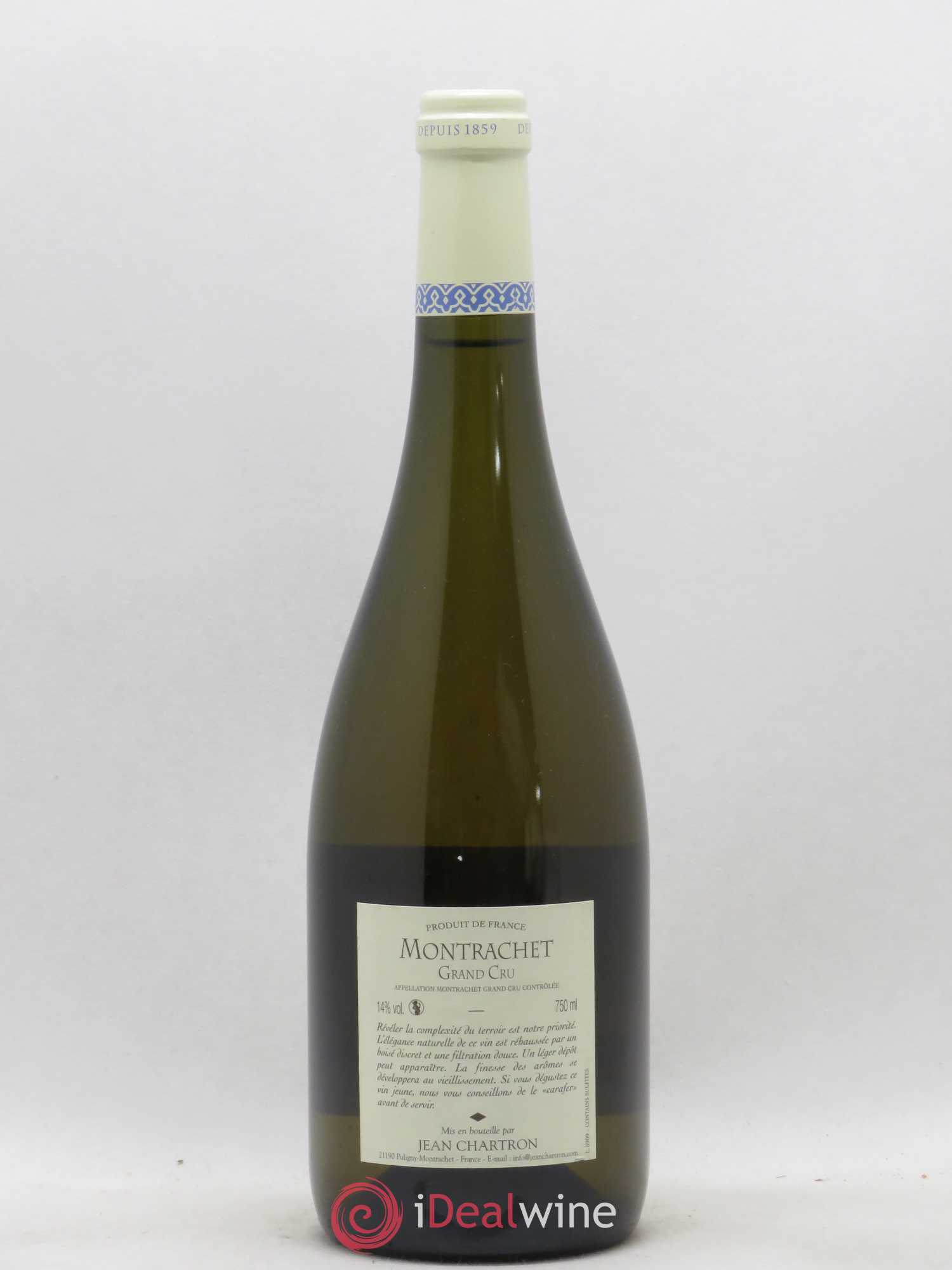 Montrachet Grand Cru Jean Chartron (sans prix de réserve) 2008 - Posten von 1 Flasche - 1