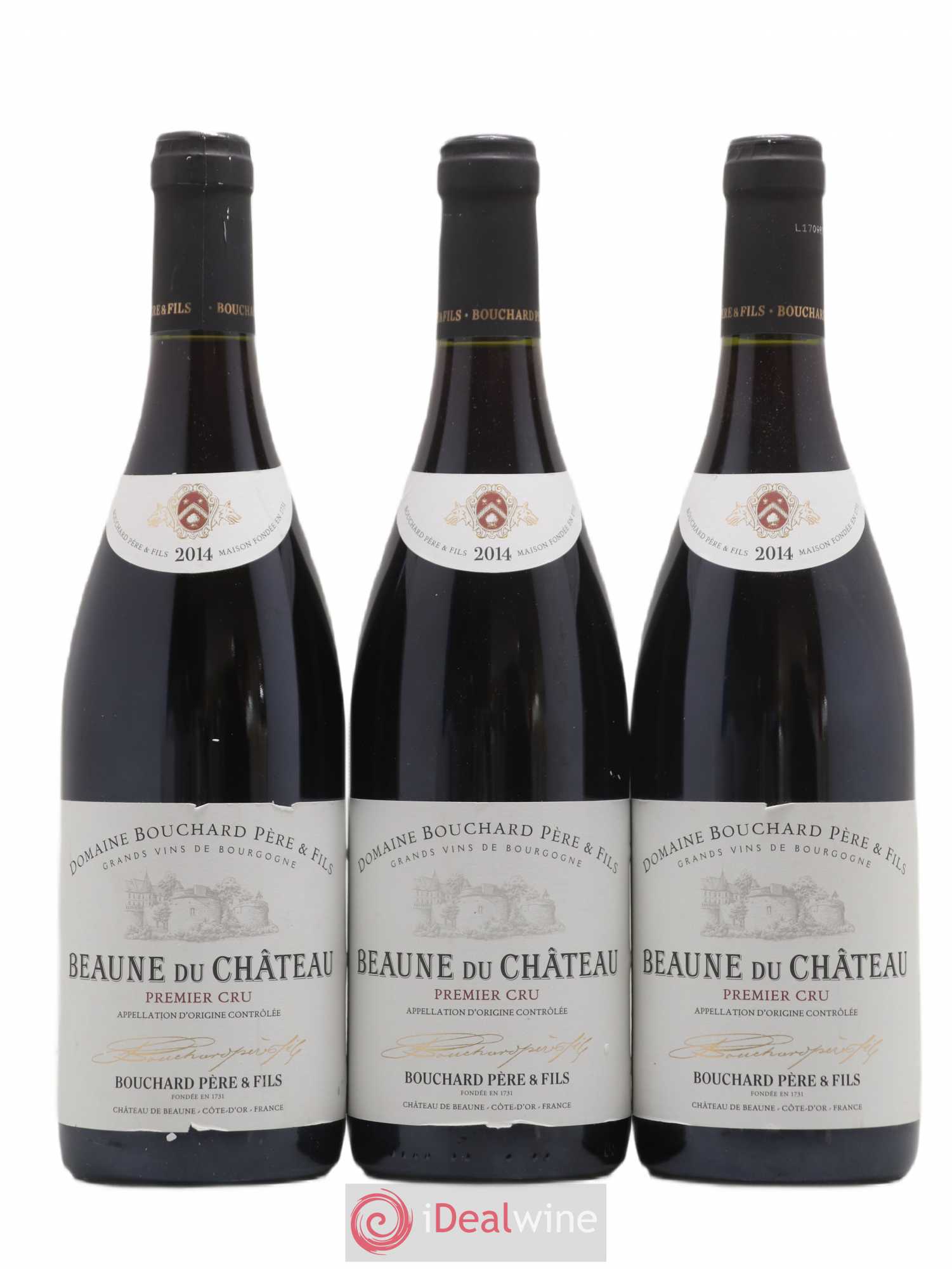 Beaune 1er Cru Bouchard Père & Fils (sans prix de réserve) 2014 - Lot de 3 bouteilles - 0