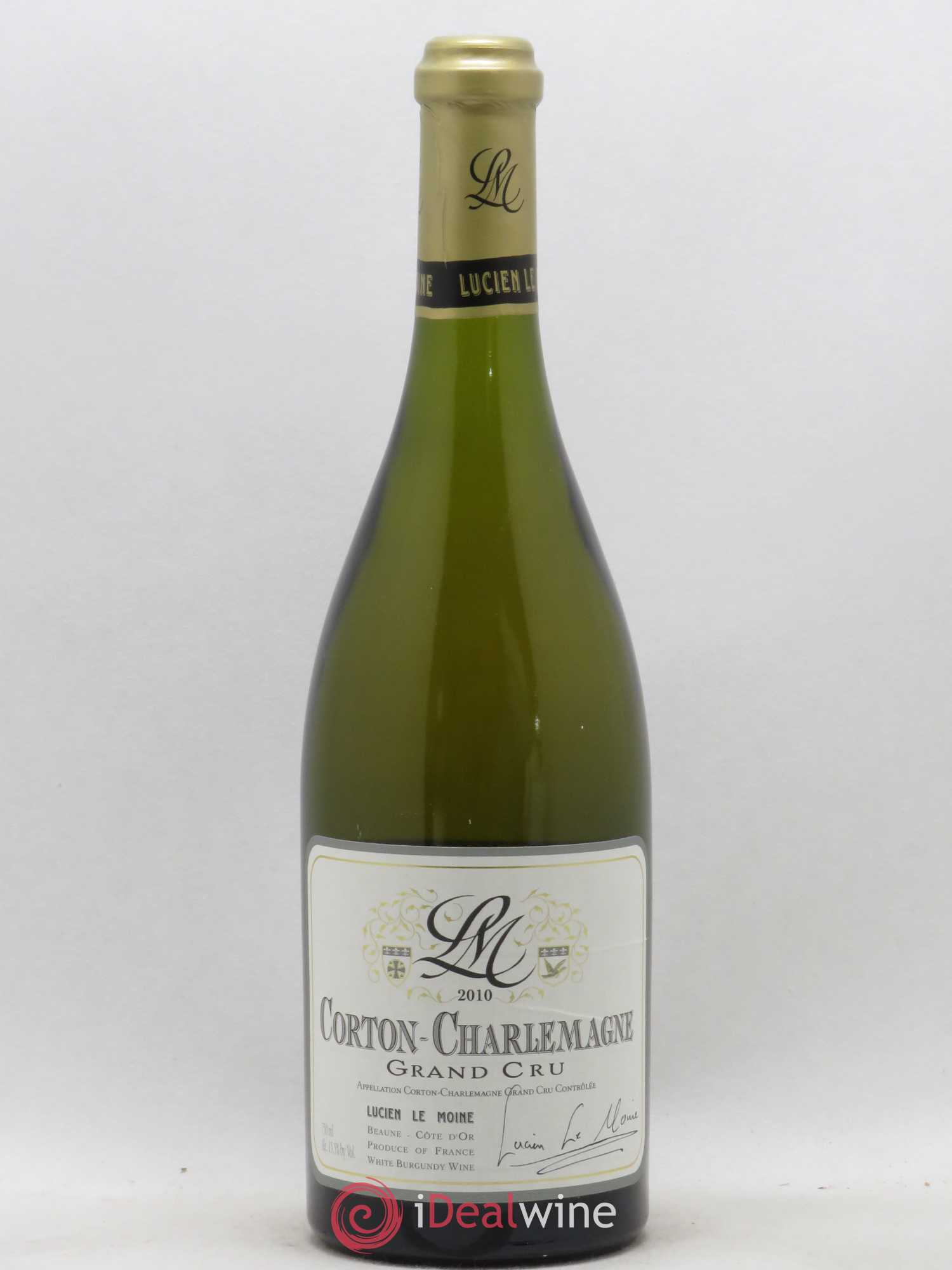 Corton-Charlemagne Grand Cru Lucien Le Moine (sans prix de réserve) 2010 - Posten von 1 Flasche - 0