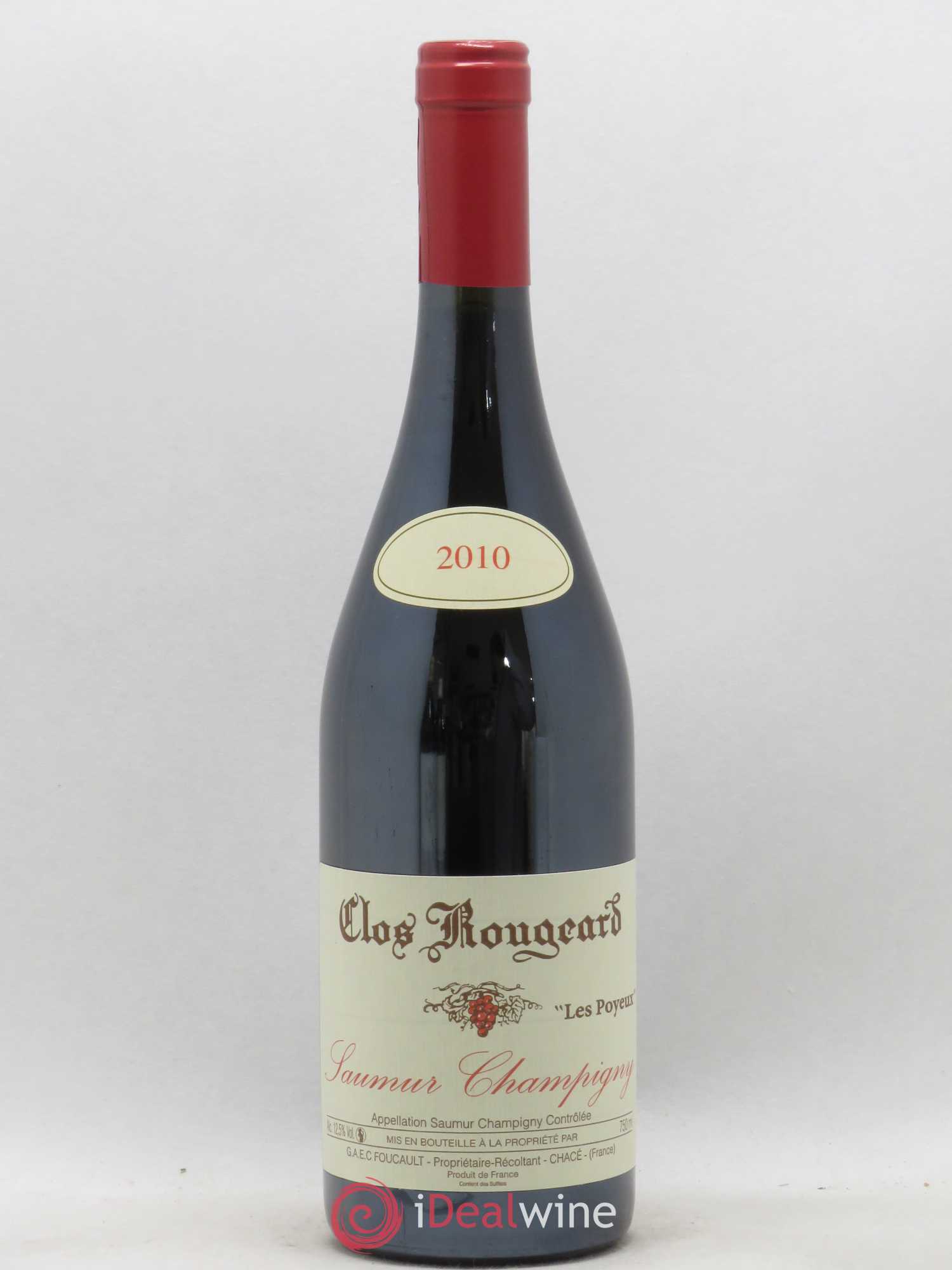 Saumur-Champigny Les Poyeux Clos Rougeard (sans prix de réserve) 2010 - Lot de 1 bouteille - 0
