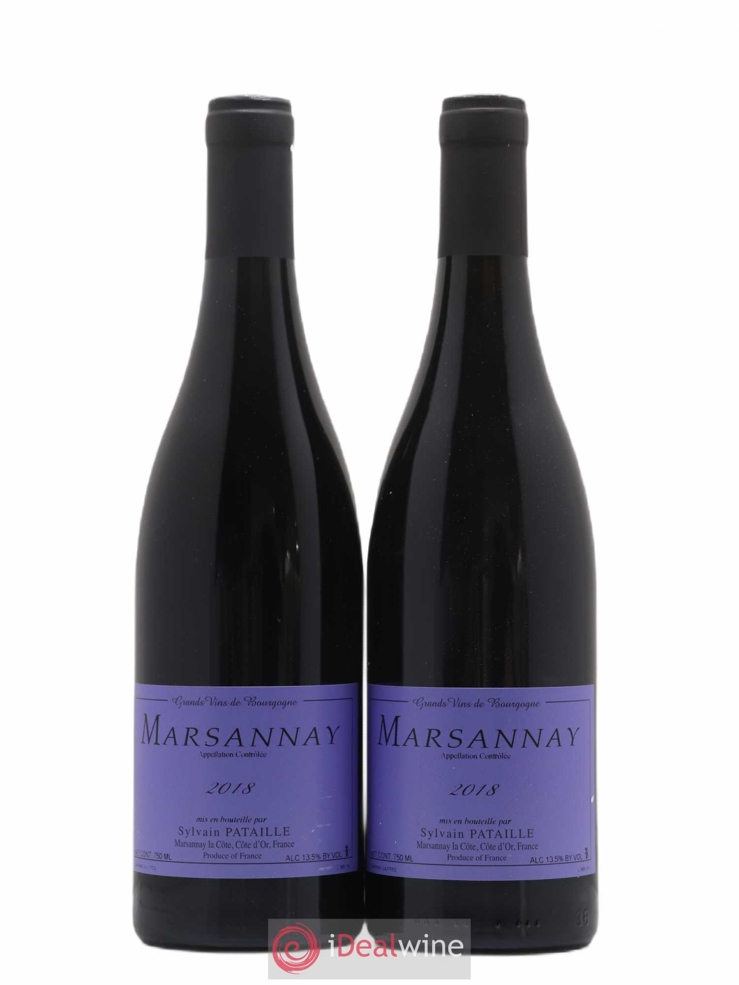 Marsannay Sylvain Pataille (Domaine) (sans prix de réserve) 2018 - Lot de 2 bouteilles - 0