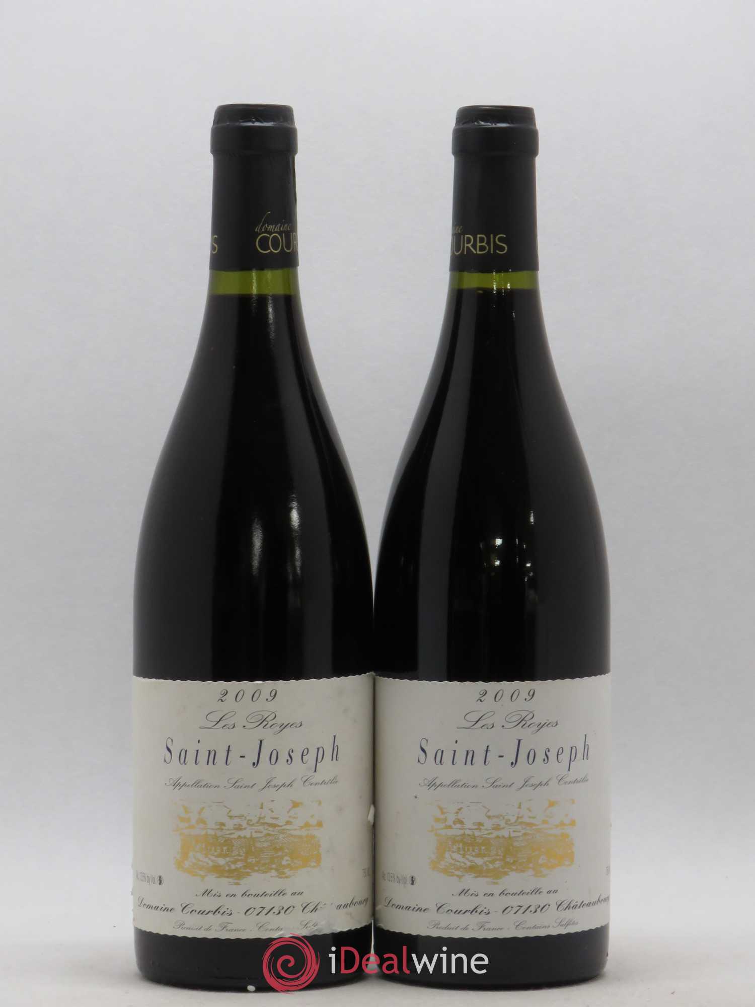 Saint-Joseph Les Royes Domaine Courbis 2009 - Lot de 2 bouteilles - 0