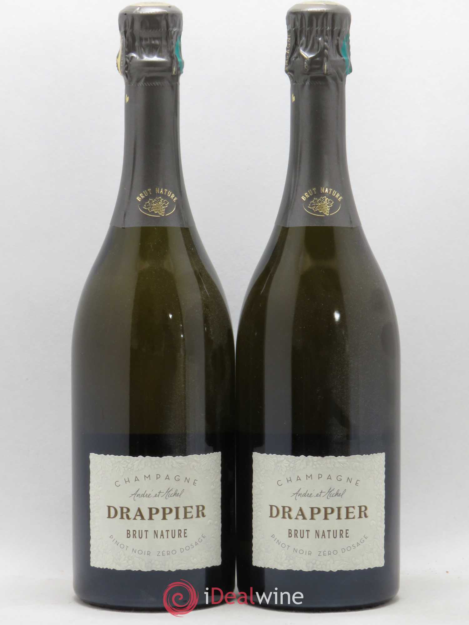 Brut Nature Drappier (sans prix de réserve) - Lot de 2 bouteilles - 0