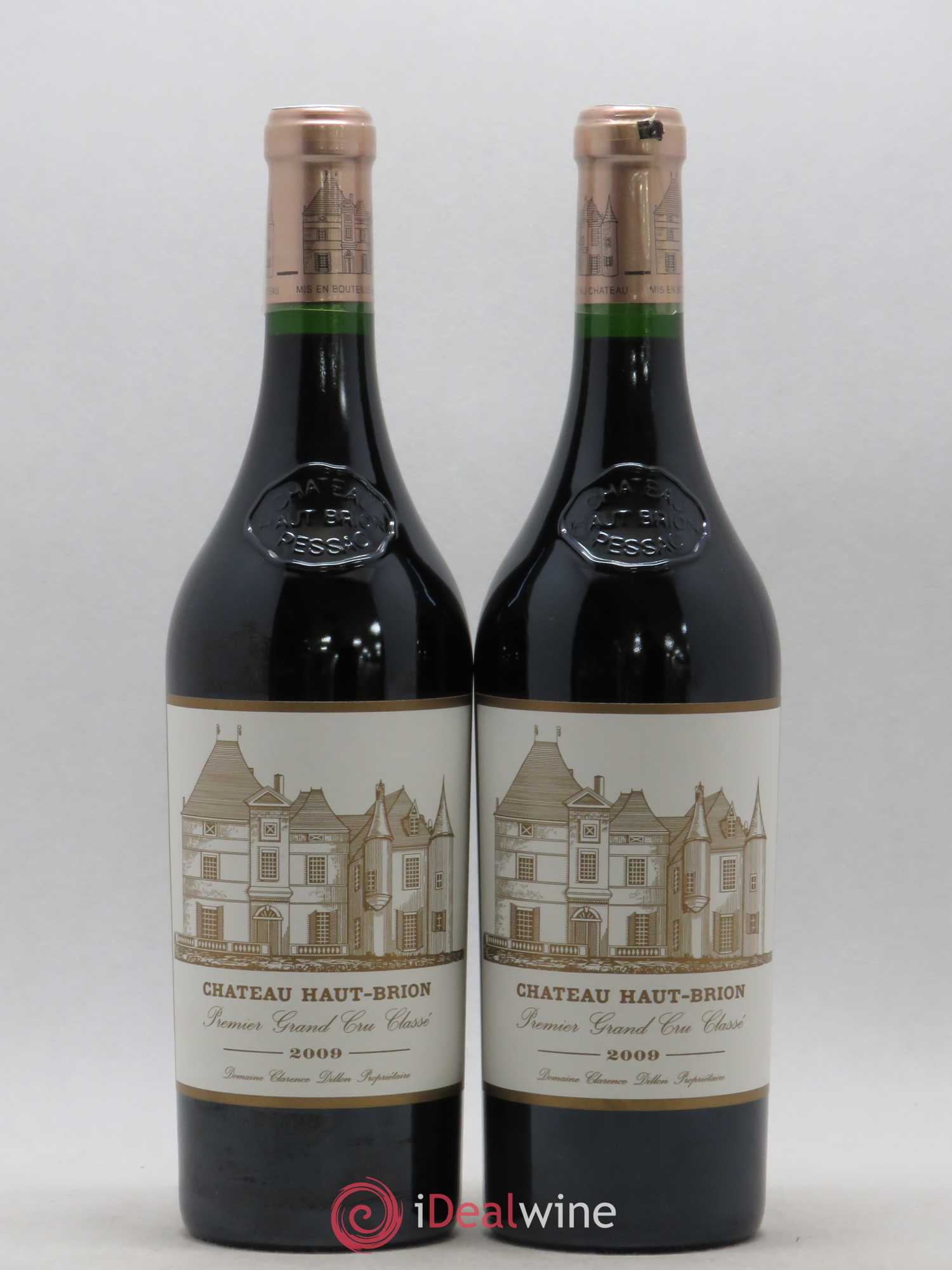 Château Haut Brion 1er Grand Cru Classé 2009 - Lot de 2 bouteilles - 0