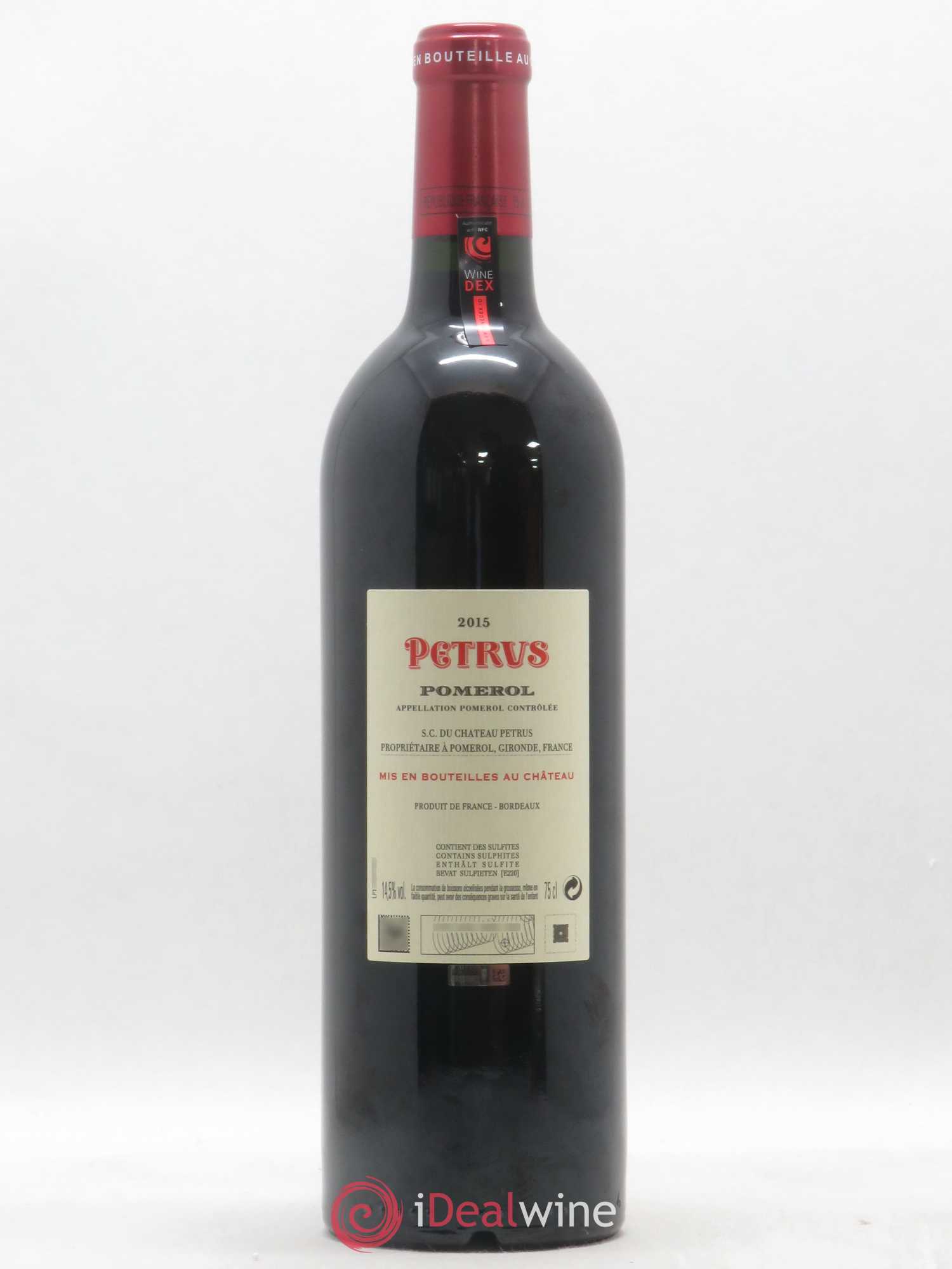 Petrus 2015 - Lot de 1 bouteille - 1