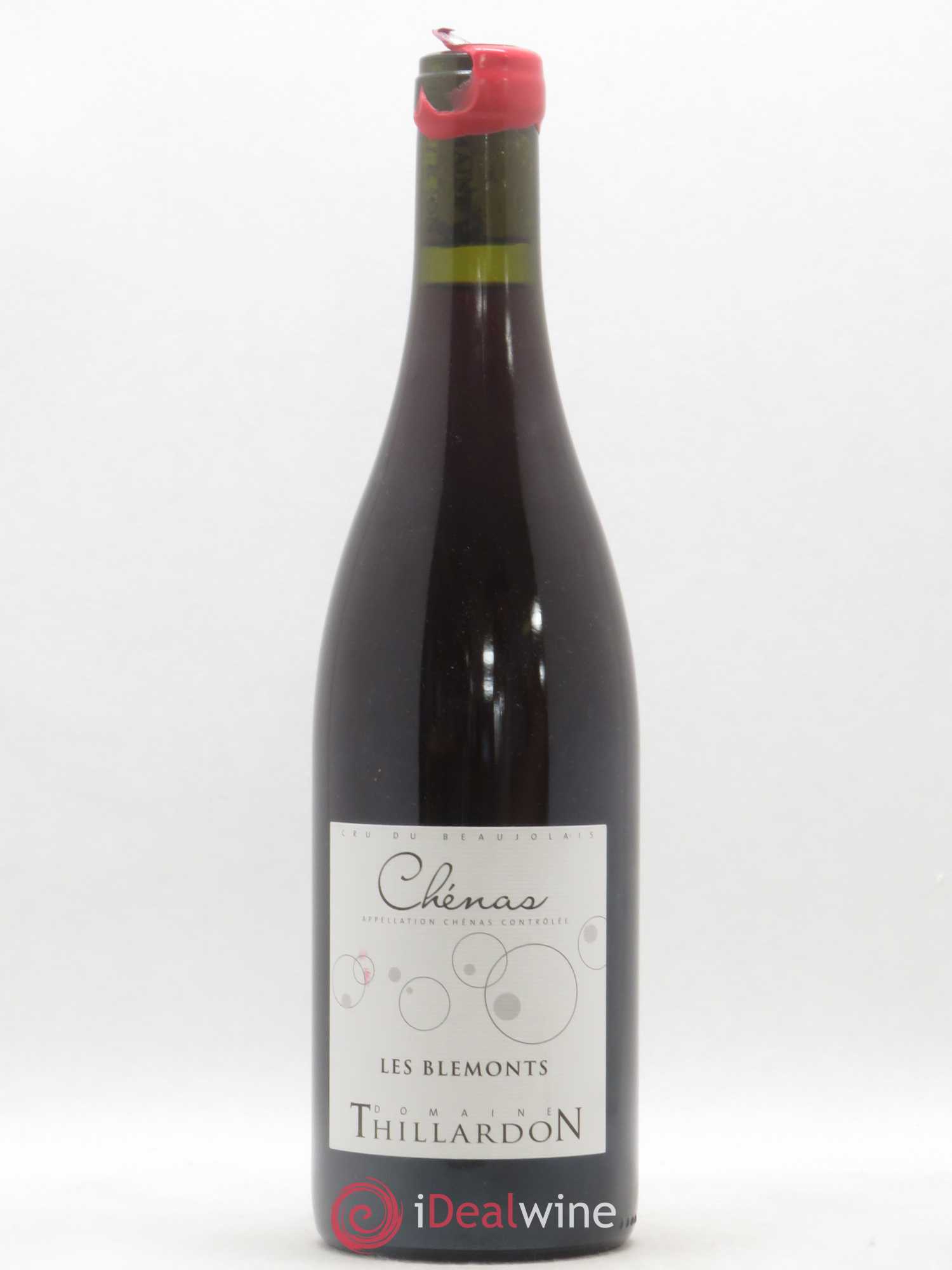 Chénas Les Blémonts Domaine Thillardon (sans prix de réserve) 2017 - Lot de 1 bouteille - 0