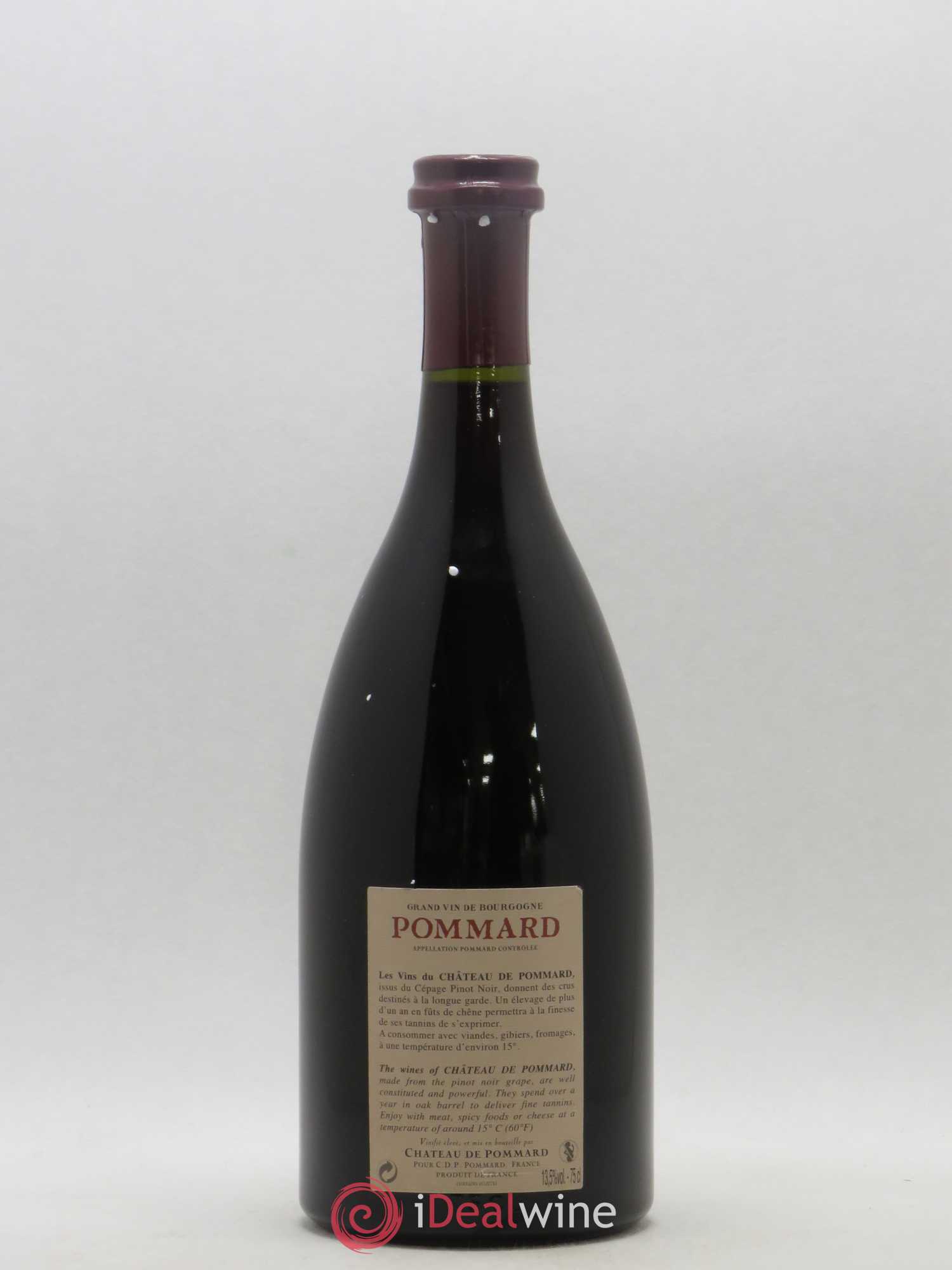 Pommard Château de Pommard 2010 - Lot de 1 bouteille - 1