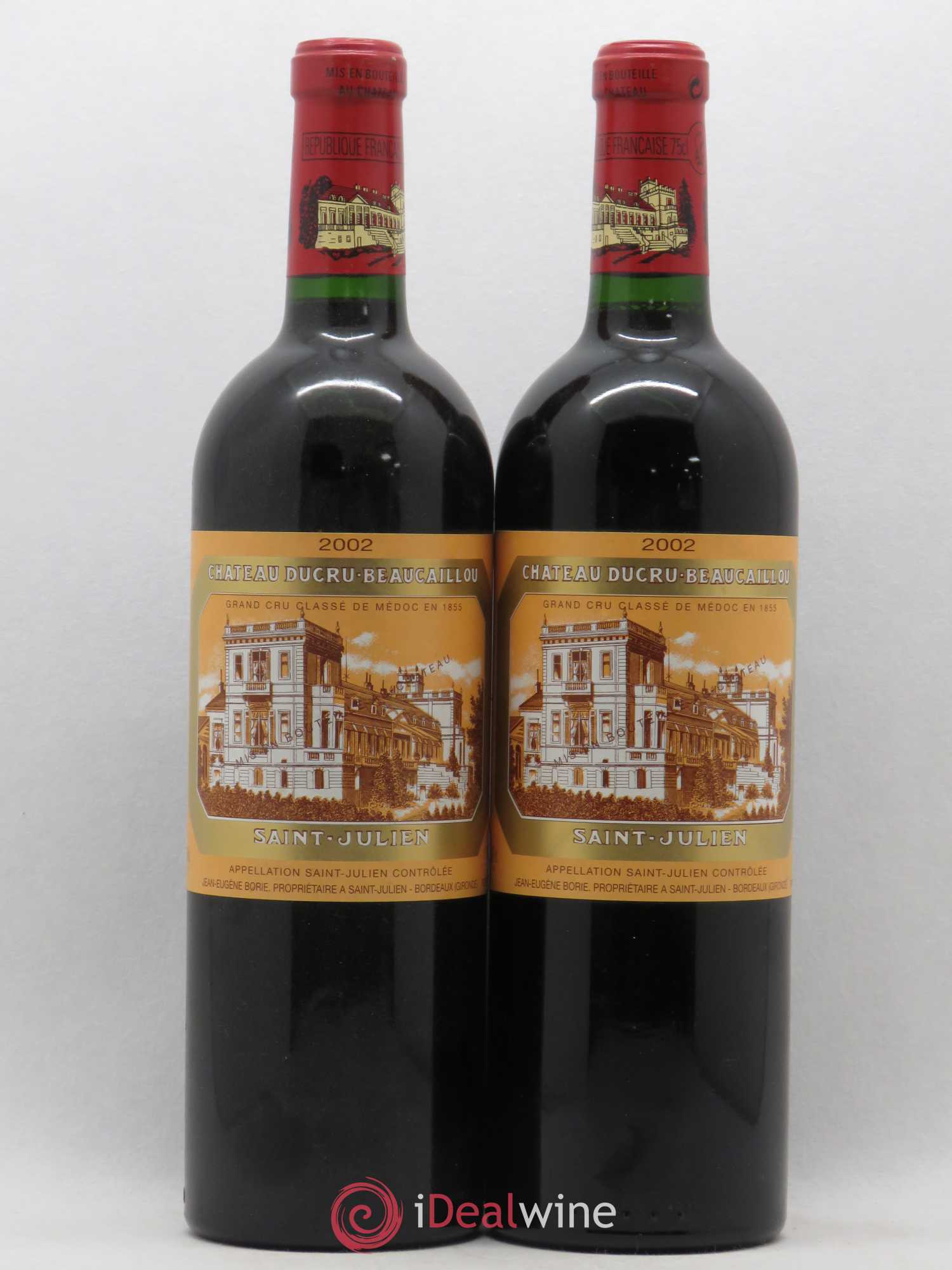 Château Ducru Beaucaillou 2ème Grand Cru Classé 2002 - Lot de 2 bouteilles - 0