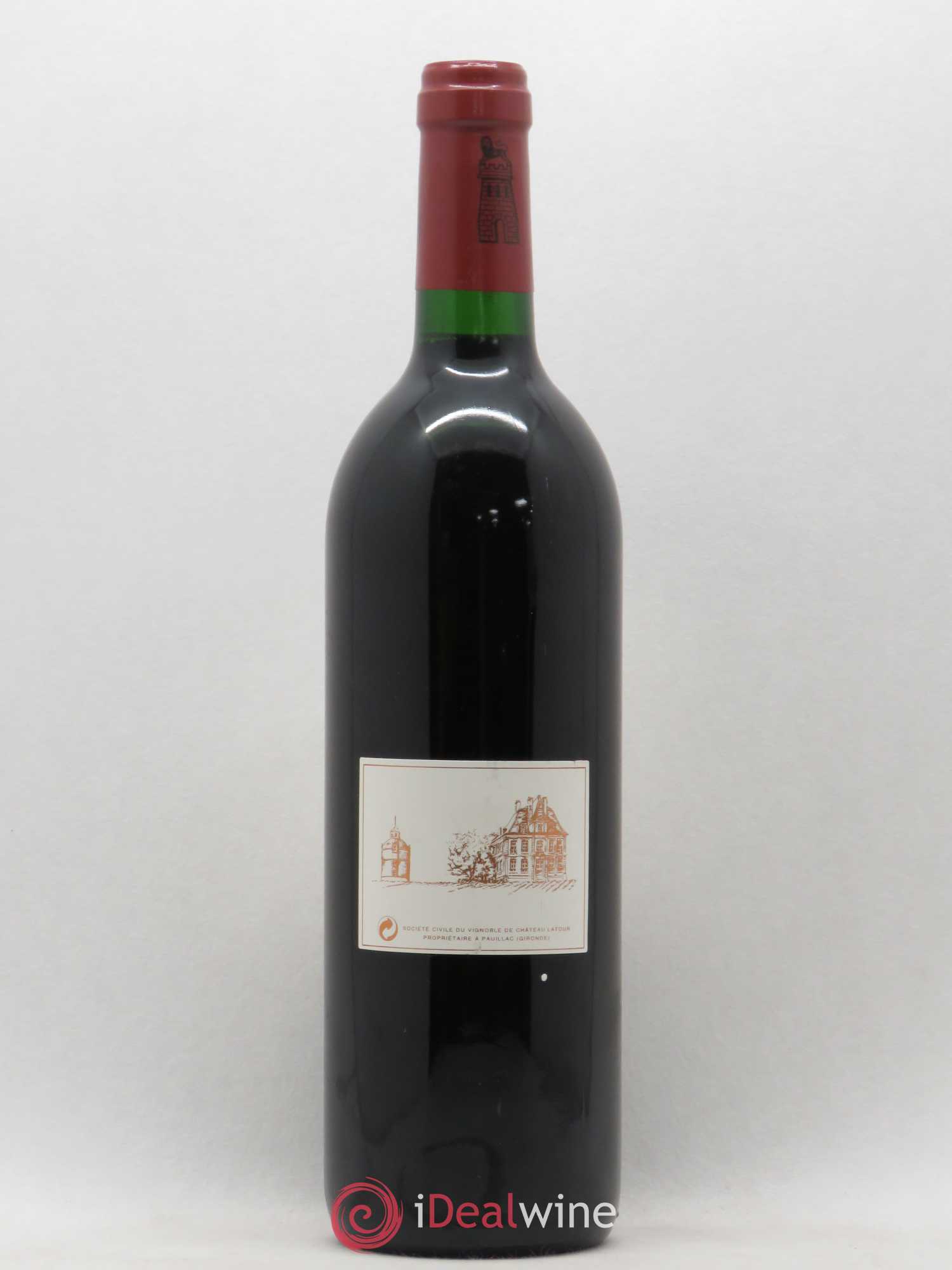 Château Latour 1er Grand Cru Classé 1993 - Lot de 1 bouteille - 1