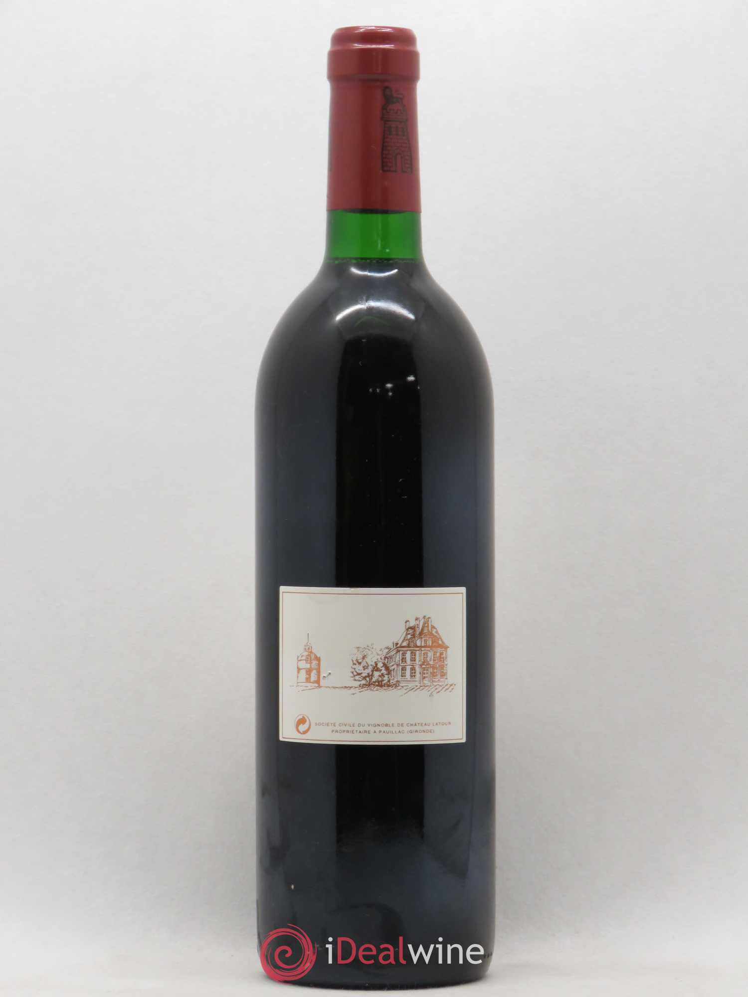 Château Latour 1er Grand Cru Classé 1993 - Lot de 1 bouteille - 1