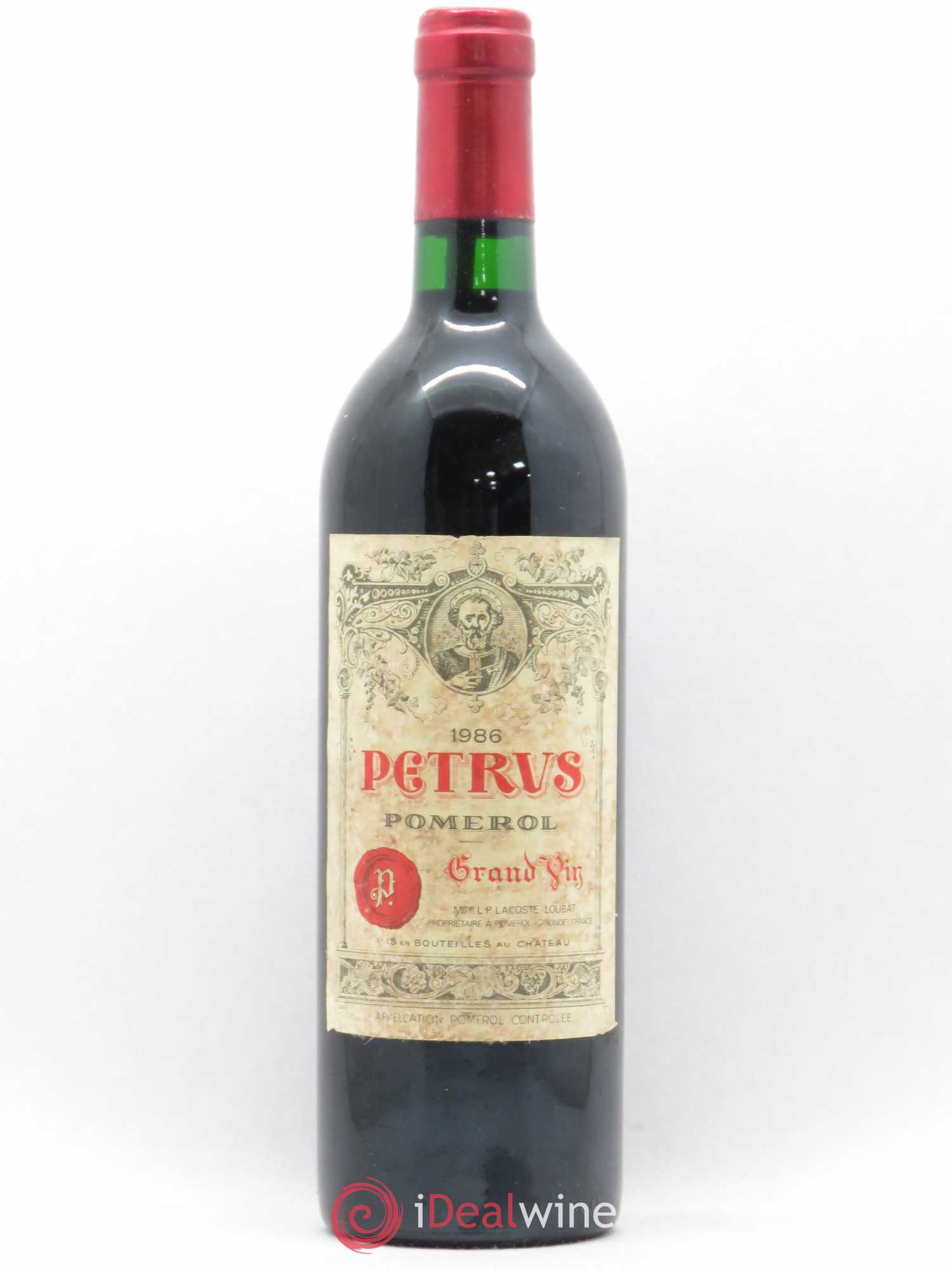Petrus 1986 - Lot de 1 bouteille - 0