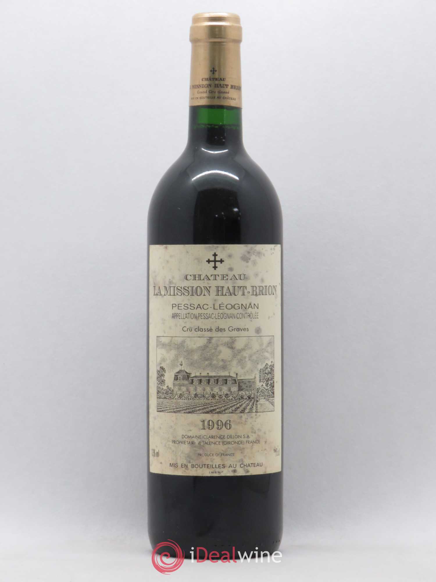 Château la Mission Haut-Brion Cru Classé de Graves 1996 - Lot de 1 bouteille - 0