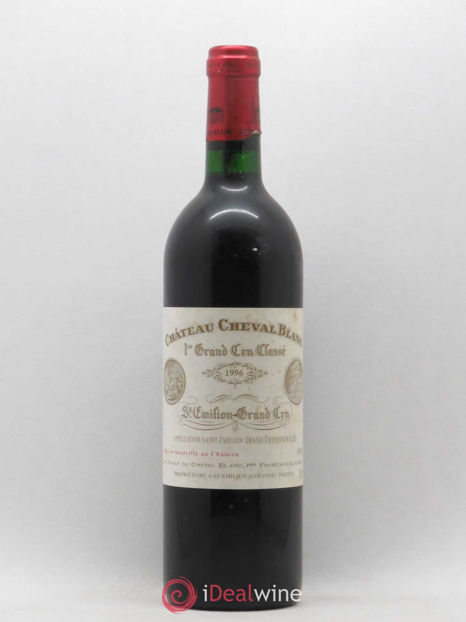 Château Cheval Blanc 1er Grand Cru Classé A 1996 - Lot de 1 bouteille - 0
