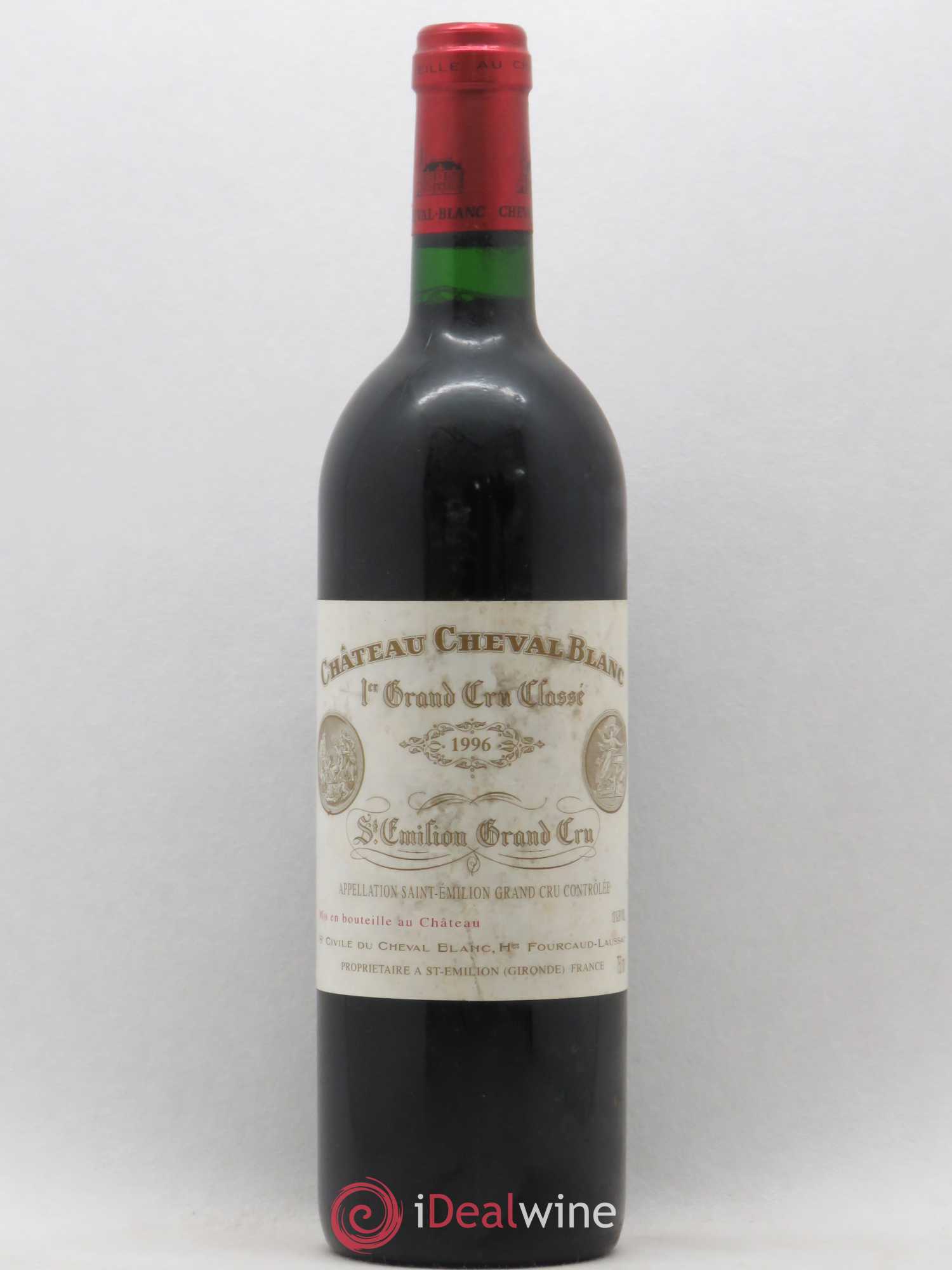 Château Cheval Blanc 1er Grand Cru Classé A 1996 - Lot de 1 bouteille - 0