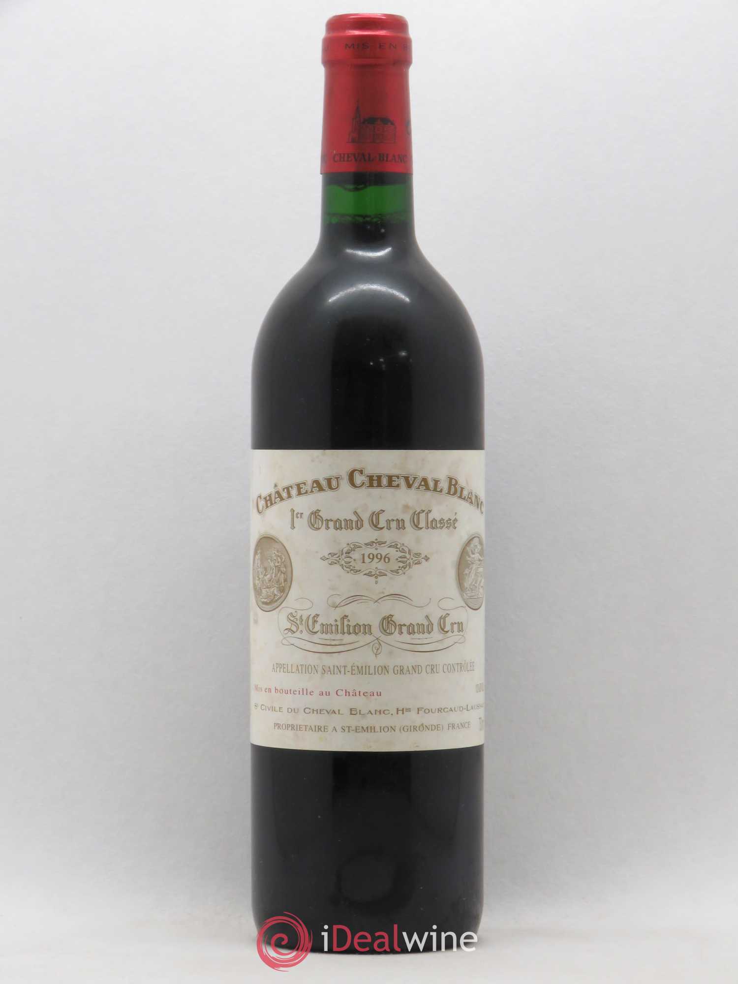 Château Cheval Blanc 1er Grand Cru Classé A 1996 - Lot de 1 bouteille - 0
