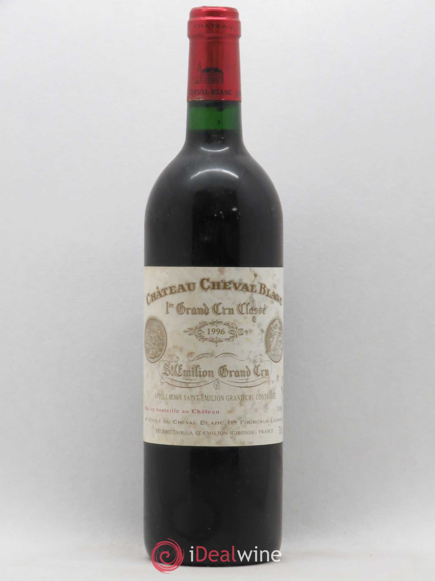 Château Cheval Blanc 1er Grand Cru Classé A 1996 - Lot de 1 bouteille - 0