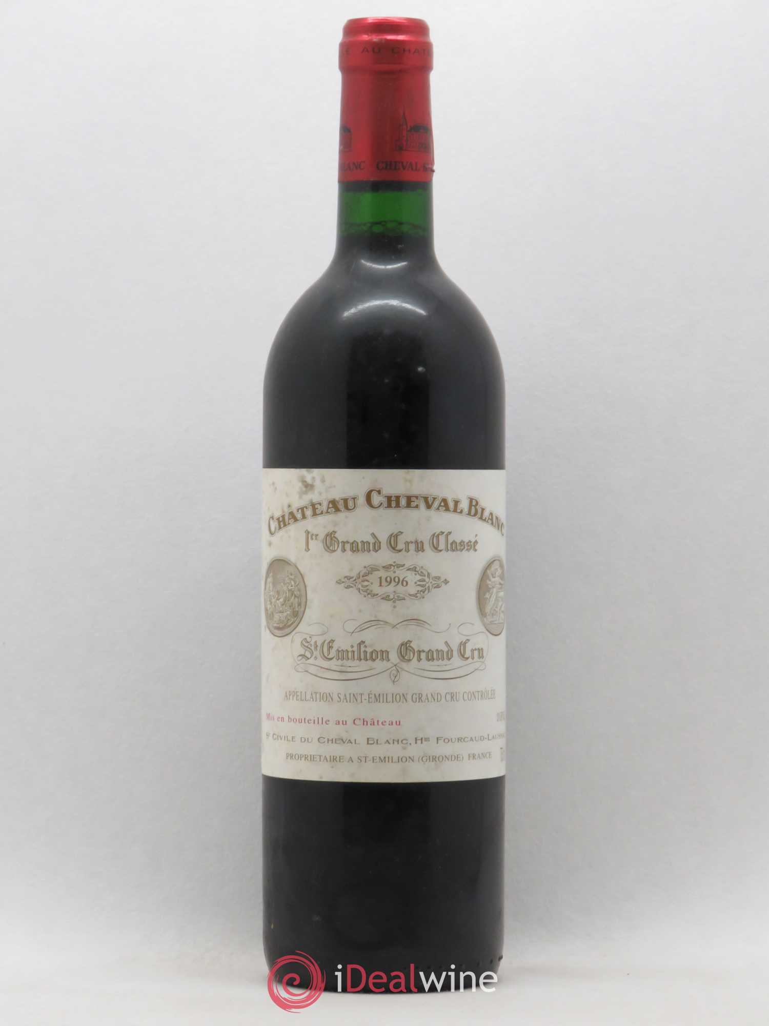 Château Cheval Blanc 1er Grand Cru Classé A 1996 - Lot de 1 bouteille - 0