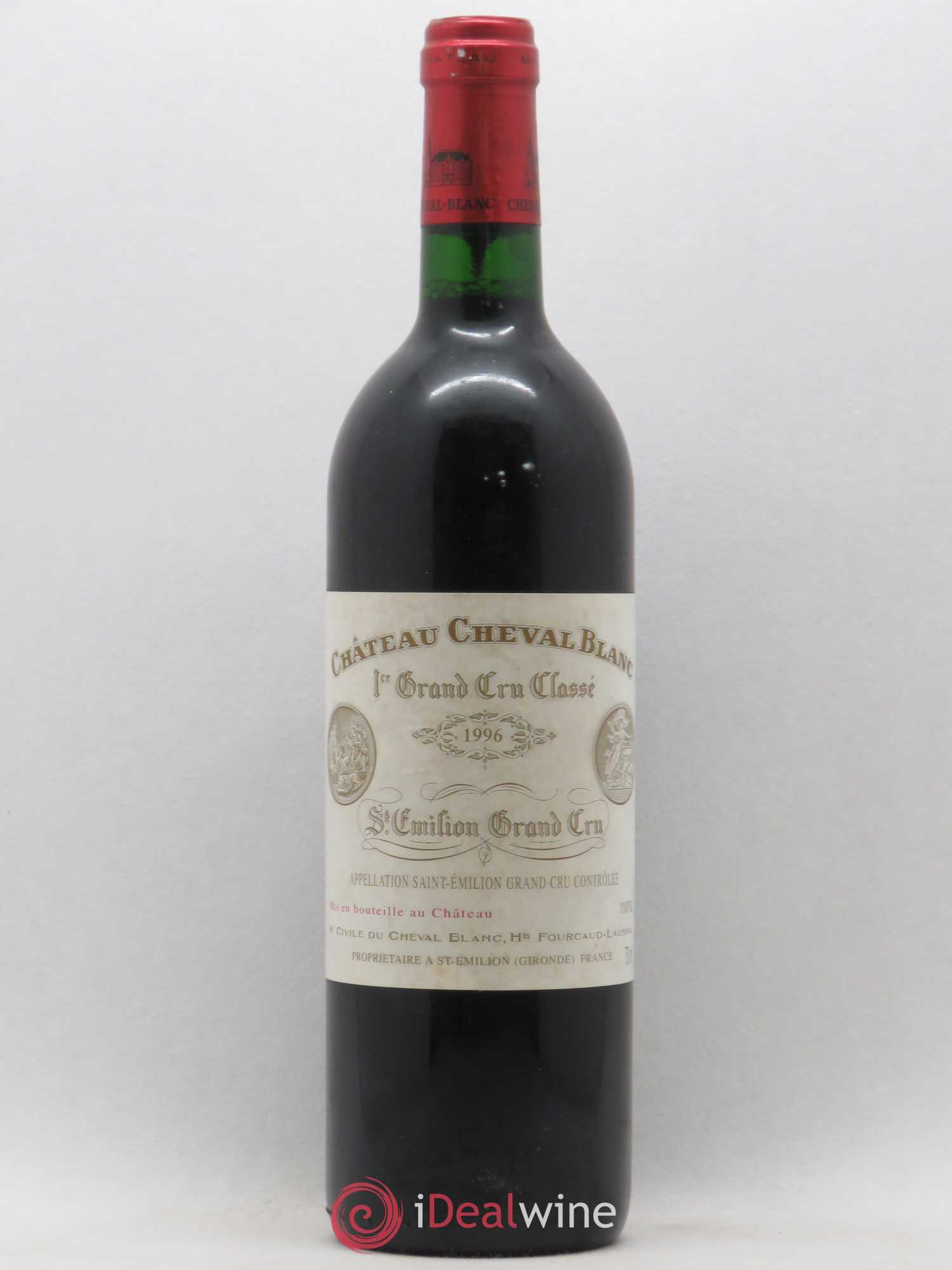 Château Cheval Blanc 1er Grand Cru Classé A 1996 - Lot de 1 bouteille - 0