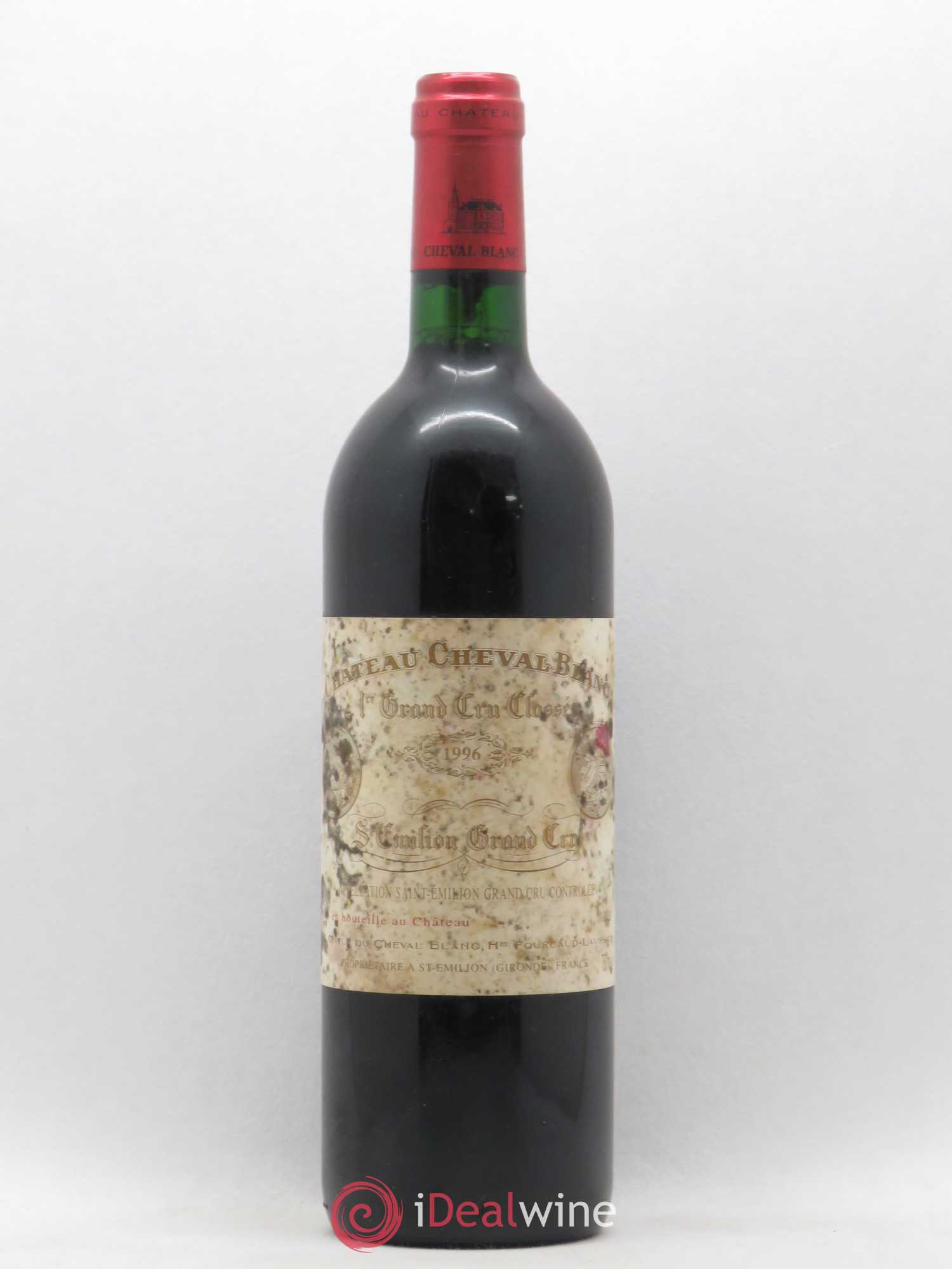 Château Cheval Blanc 1er Grand Cru Classé A 1996 - Lot de 1 bouteille - 0