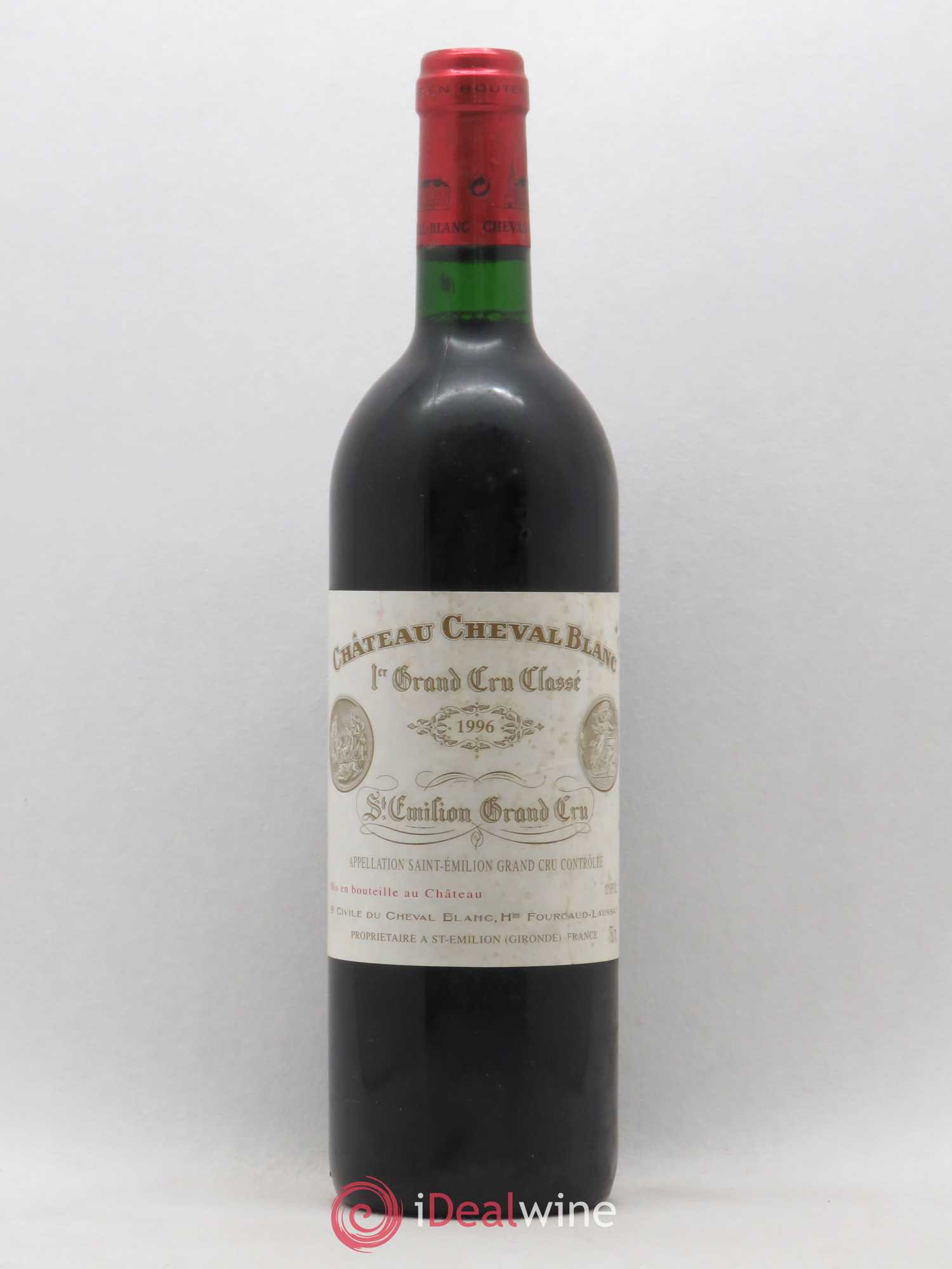 Château Cheval Blanc 1er Grand Cru Classé A 1996 - Lot de 1 bouteille - 0