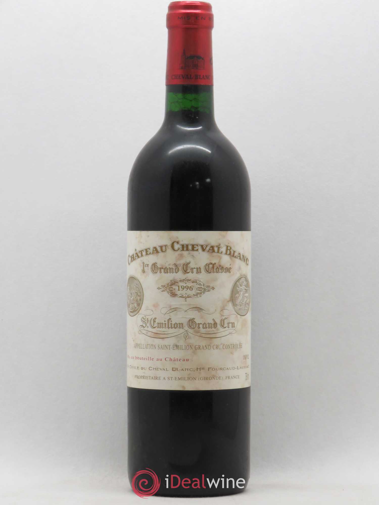 Château Cheval Blanc 1er Grand Cru Classé A 1996 - Lot de 1 bouteille - 0