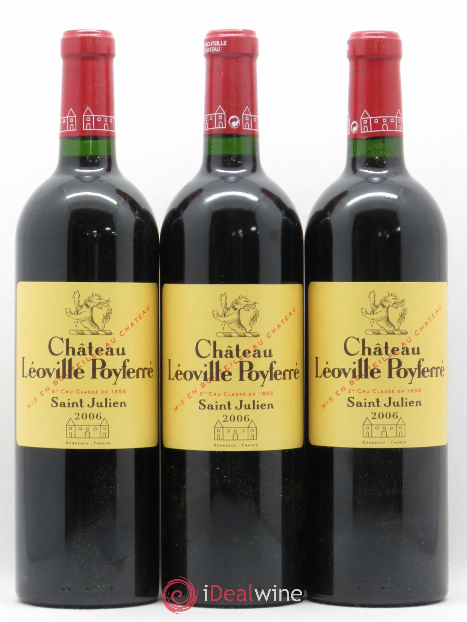 Château Léoville Poyferré 2ème Grand Cru Classé 2006 - Lot de 12 bouteilles - 4