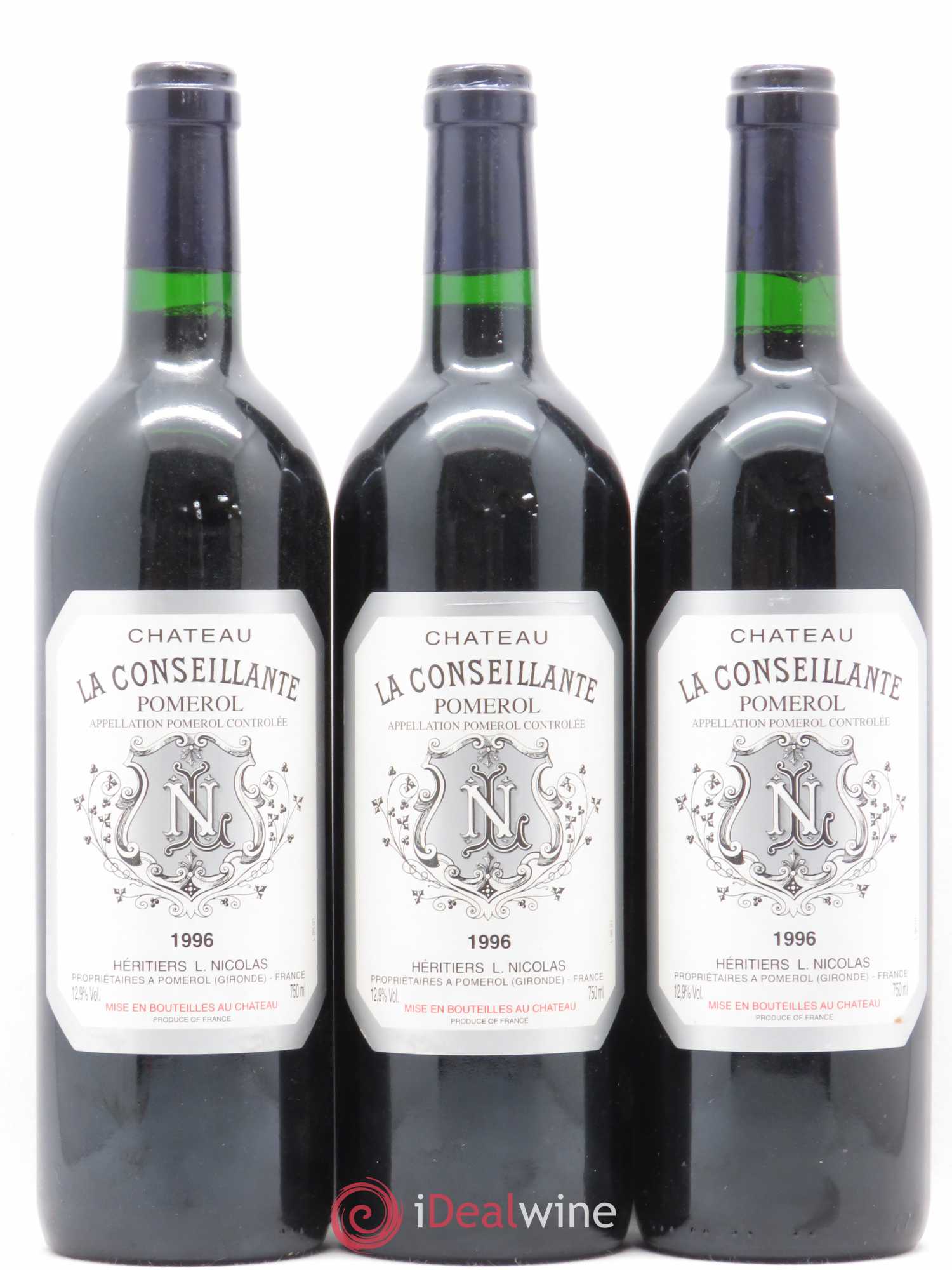 Château la Conseillante 1996 - Lot de 6 bouteilles - 1