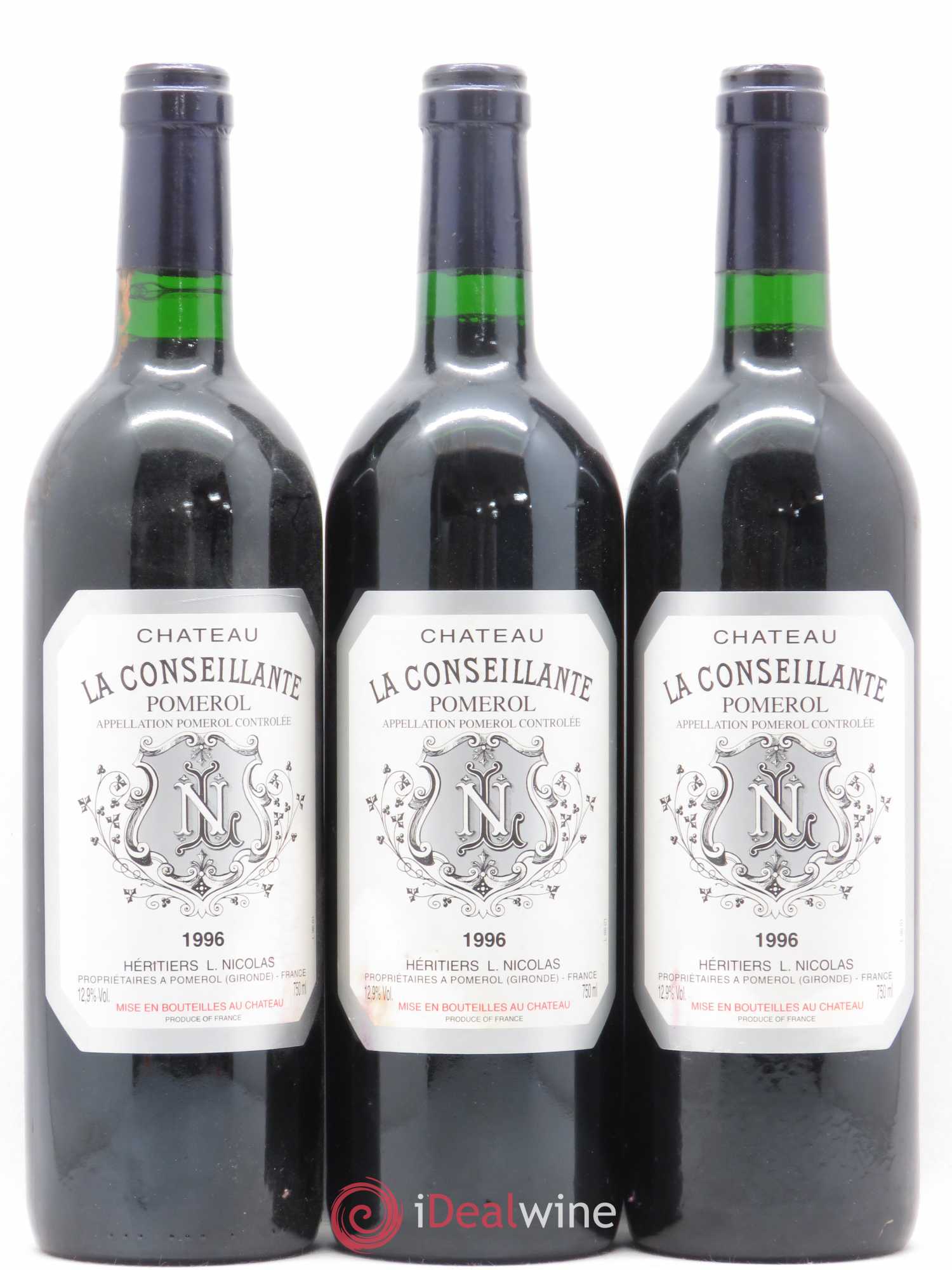 Château la Conseillante 1996 - Lot de 6 bouteilles - 2