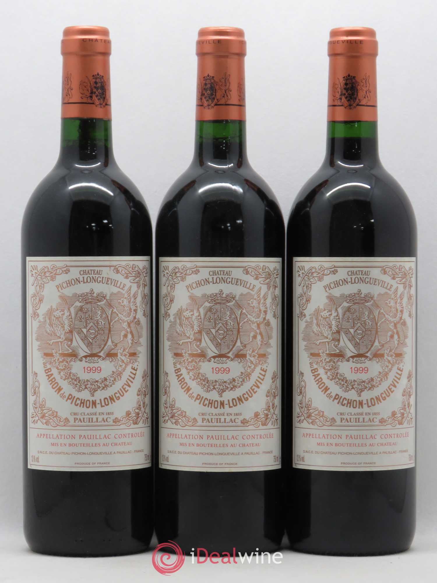 Pichon Longueville Baron 2ème Grand Cru Classé 1999 - Lot de 6 bouteilles - 2