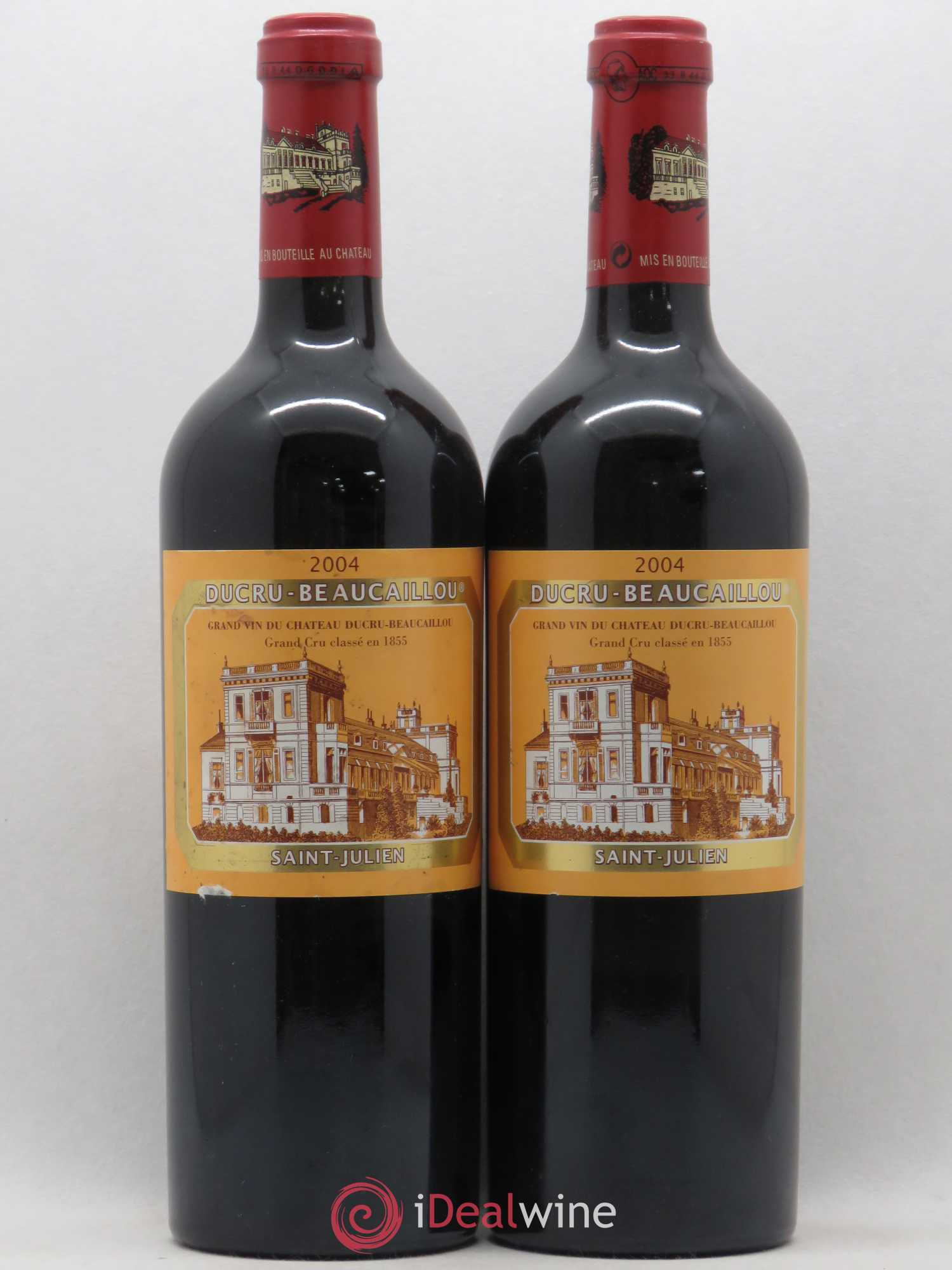 Château Ducru Beaucaillou 2ème Grand Cru Classé 2004 - Lot de 2 bouteilles - 0
