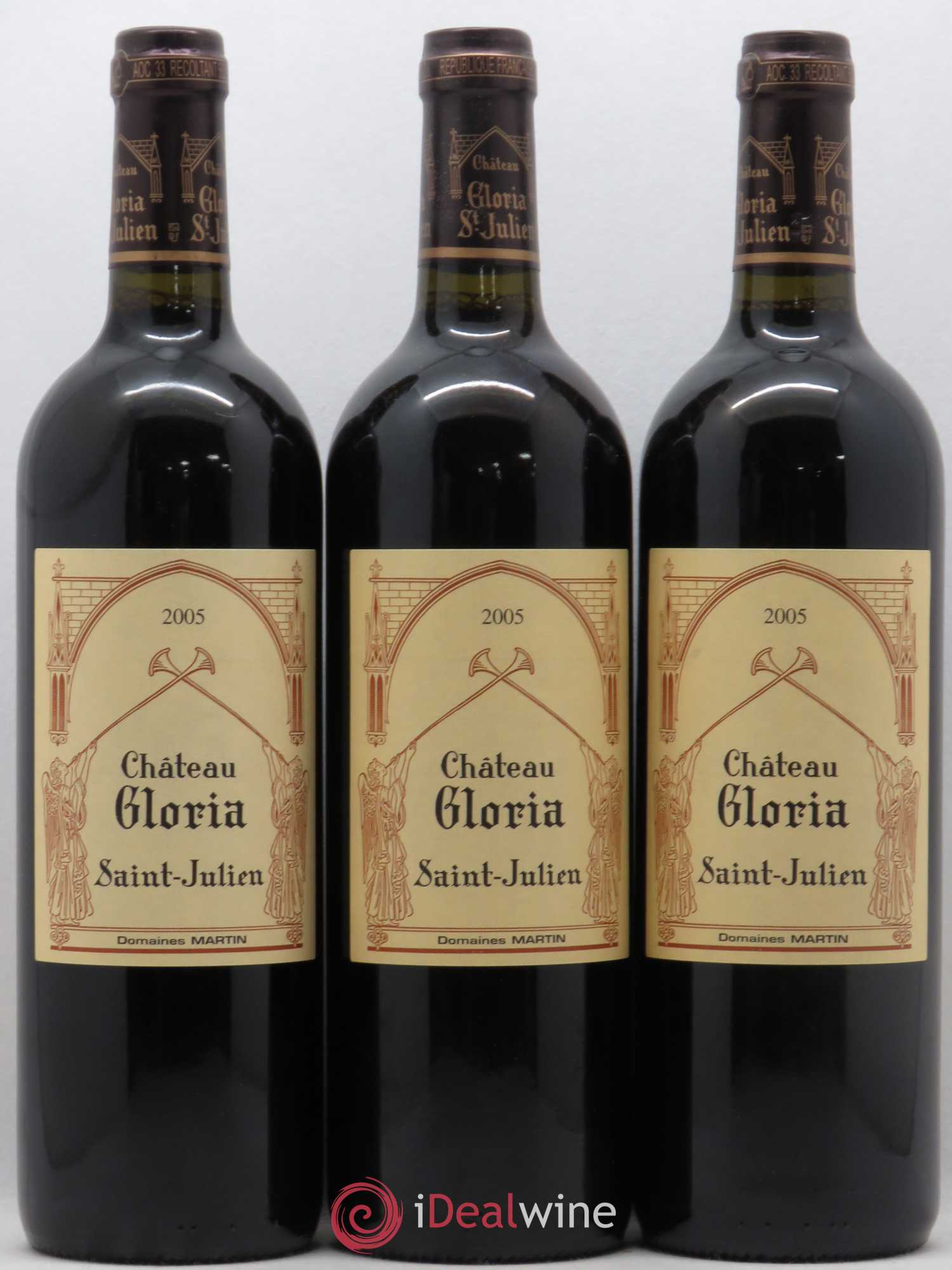 Château Gloria 2005 - Lot de 12 bouteilles - 2