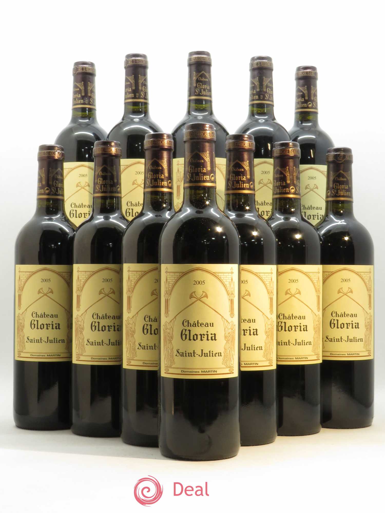 Château Gloria 2005 - Lot de 12 bouteilles - 0