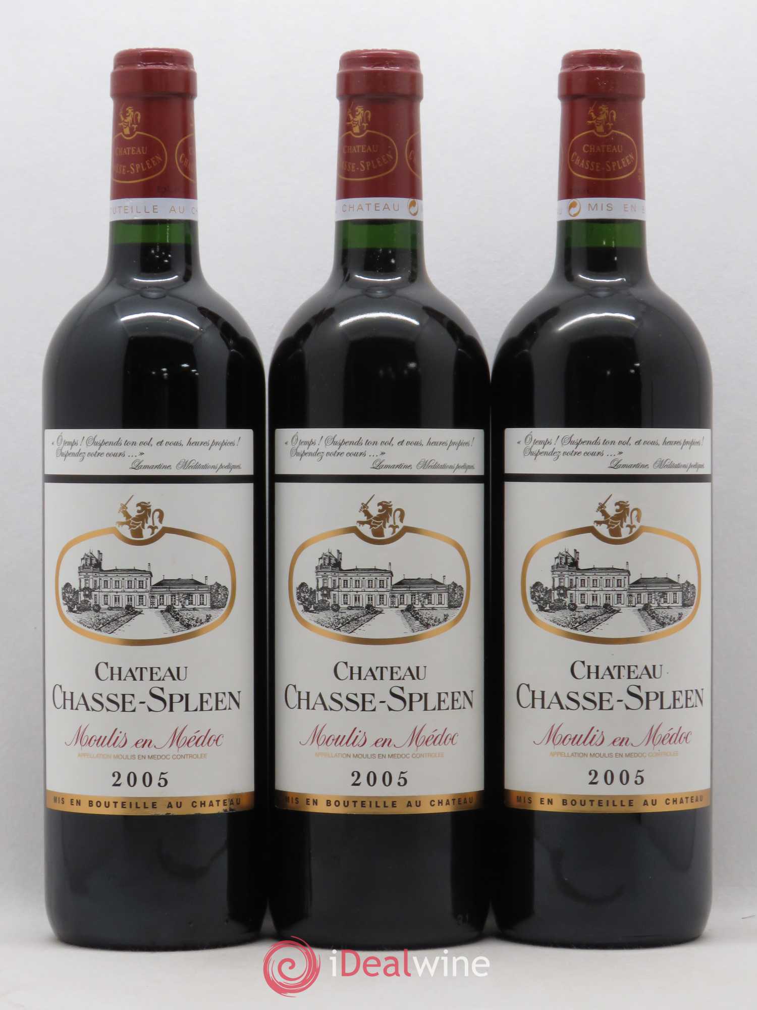 Château Chasse Spleen 2005 - Lot de 12 bouteilles - 1