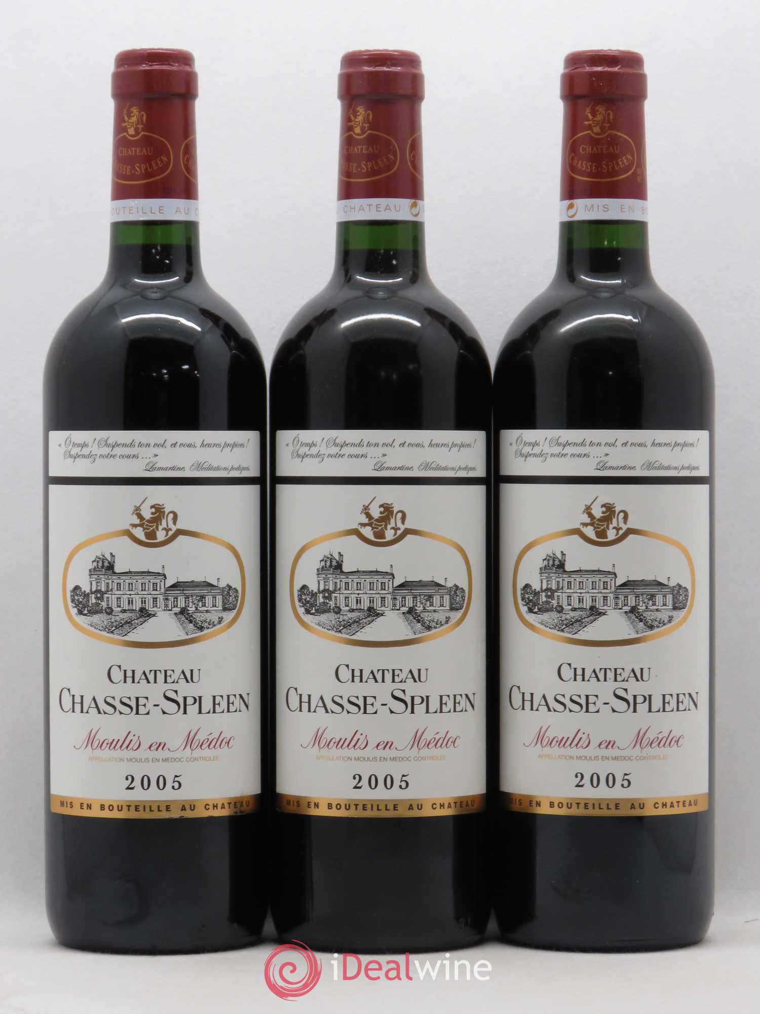 Château Chasse Spleen 2005 - Lot de 12 bouteilles - 2