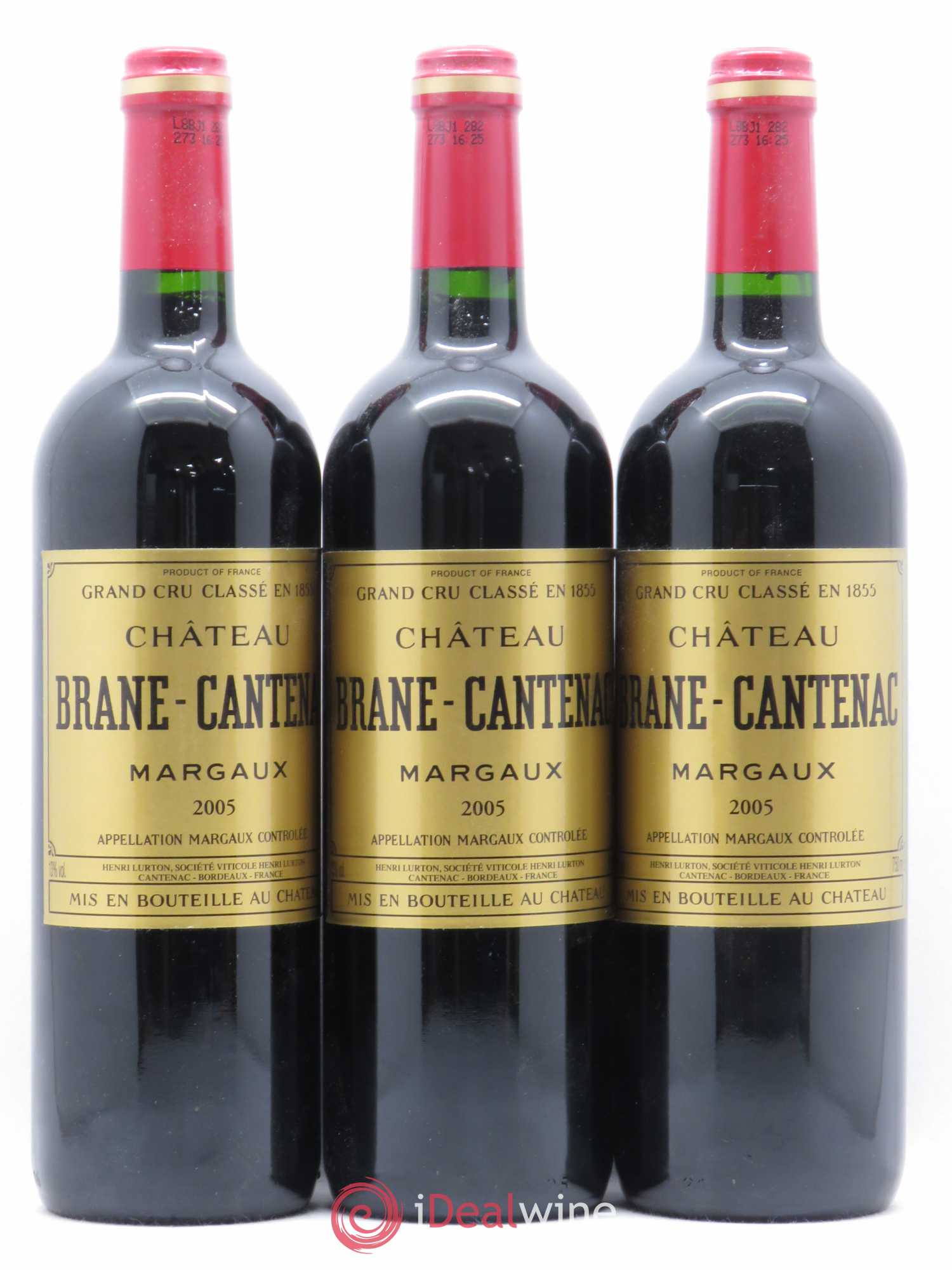 Château Brane Cantenac 2ème Grand Cru Classé 2005 - Lot de 12 bouteilles - 4
