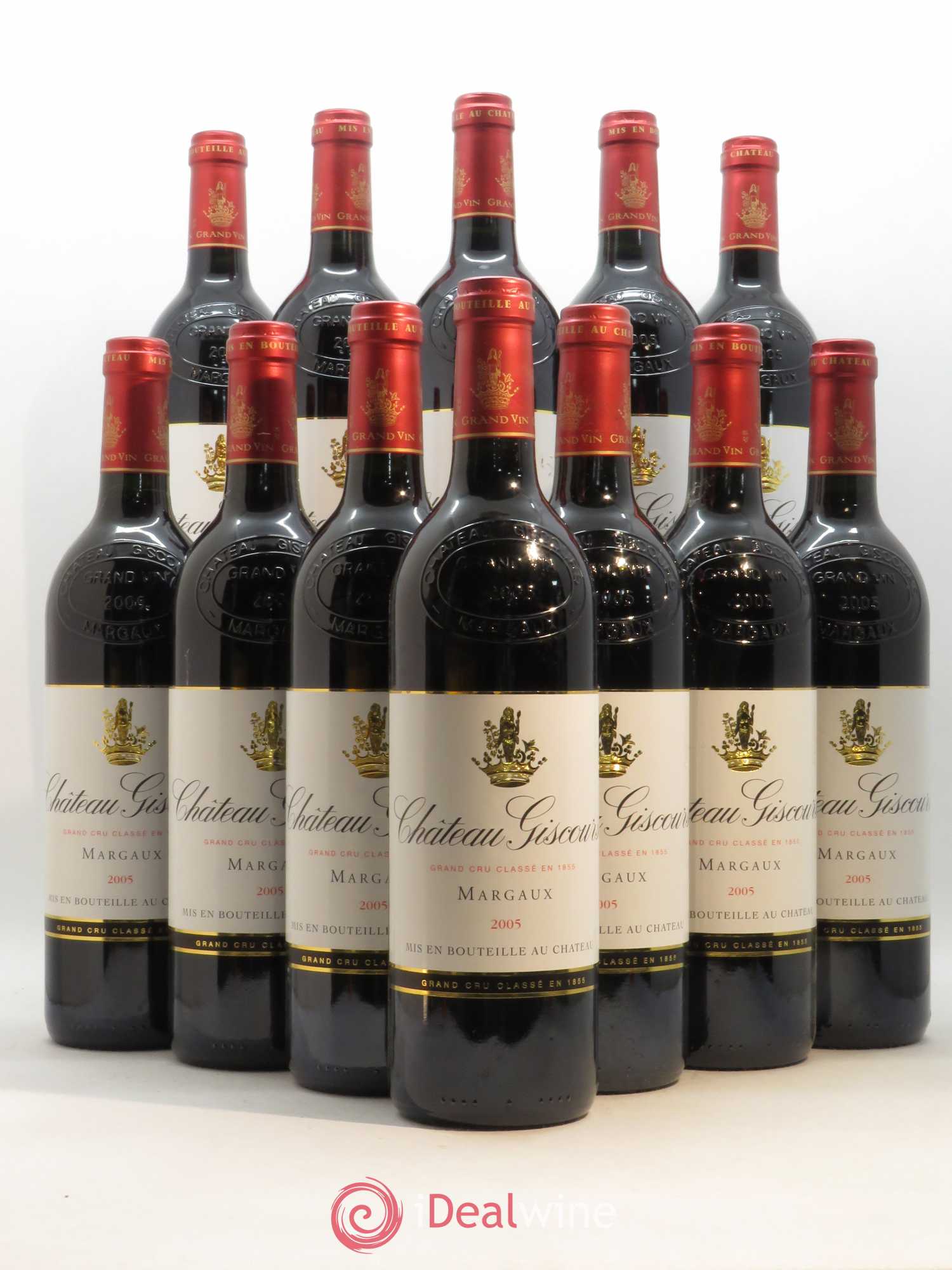 Château Giscours 3ème Grand Cru Classé 2005 - Lot de 12 bouteilles - 0