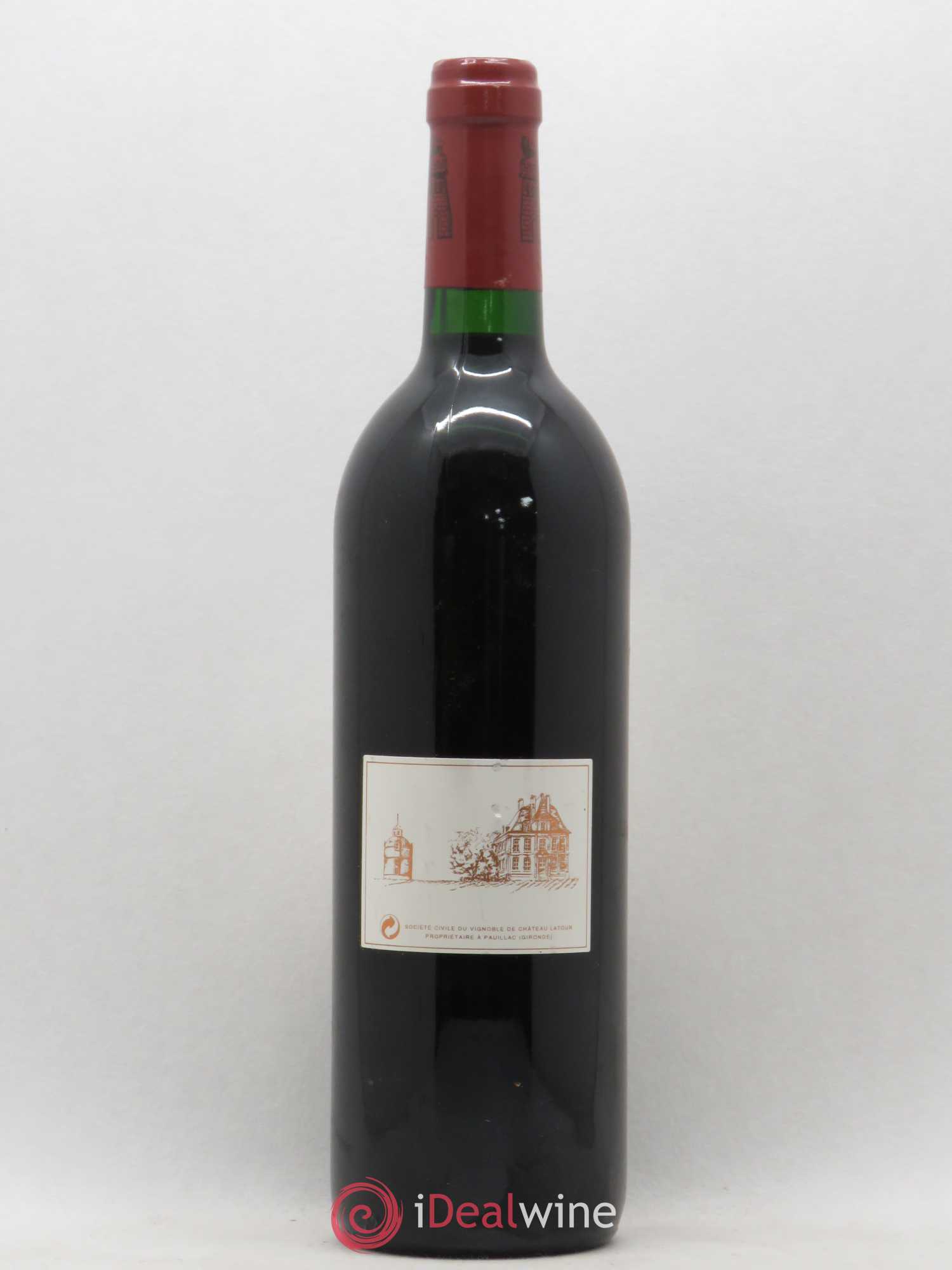 Château Latour 1er Grand Cru Classé 1993 - Lot de 1 bouteille - 1