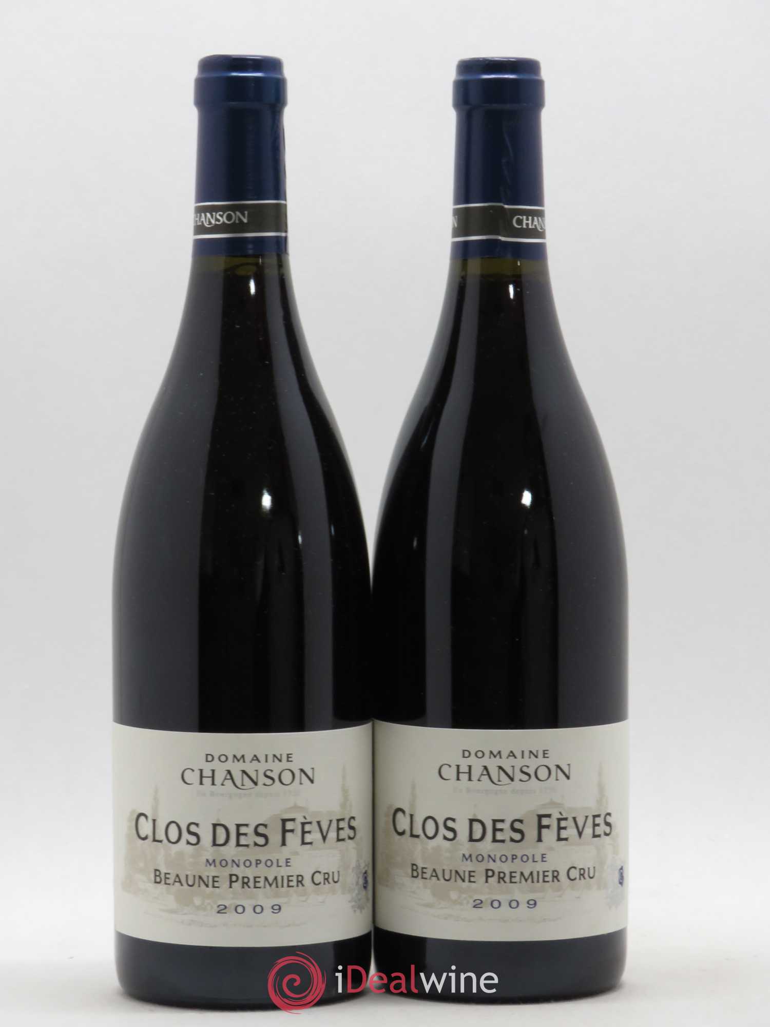 Beaune 1er Cru Clos des Feves Monopole Chanson 2009 - Posten von 2 Flaschen - 0