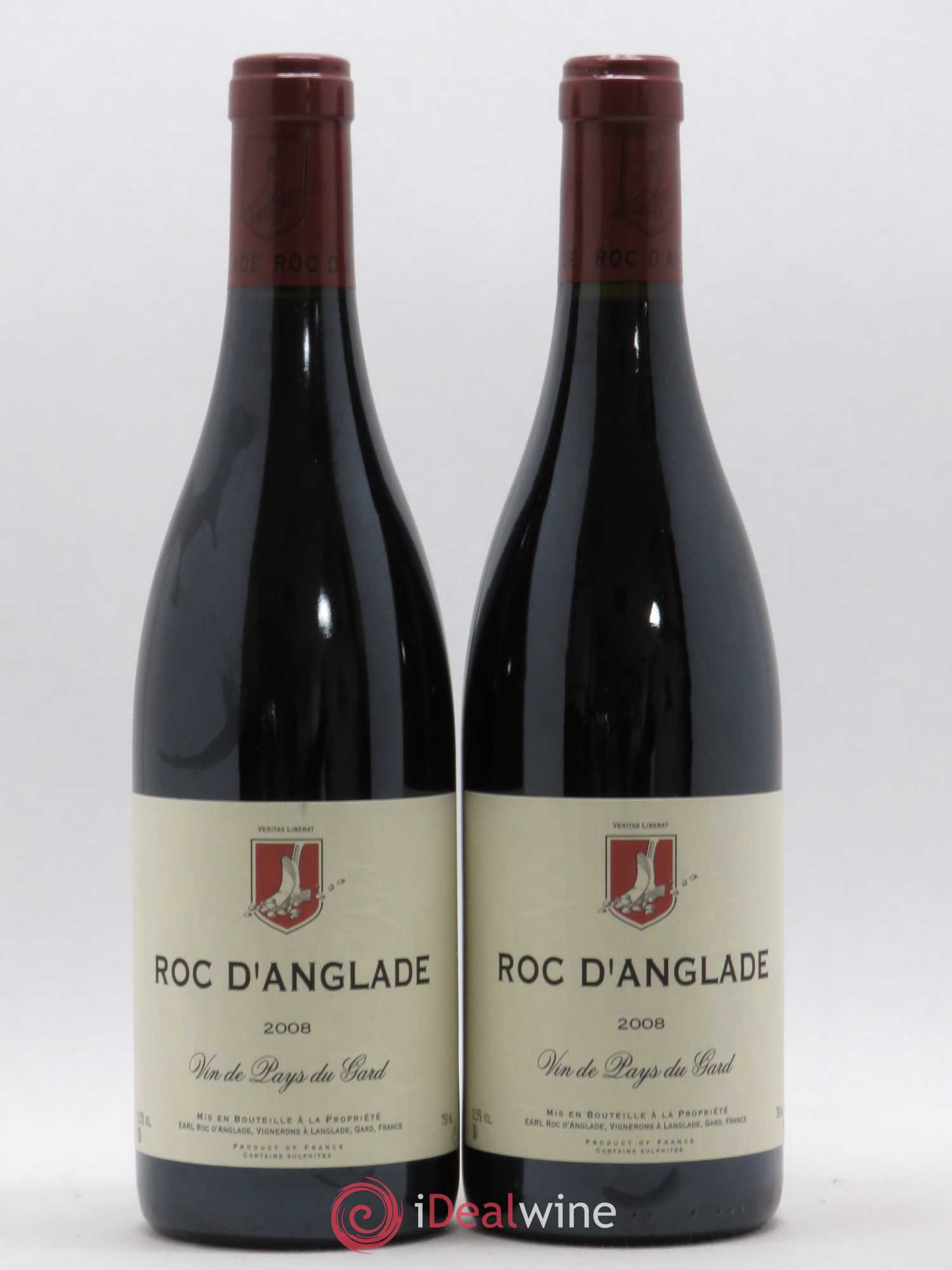 Gard Roc d'Anglade Rémy Pédréno 2008 - Lotto di 2 bottiglie - 0