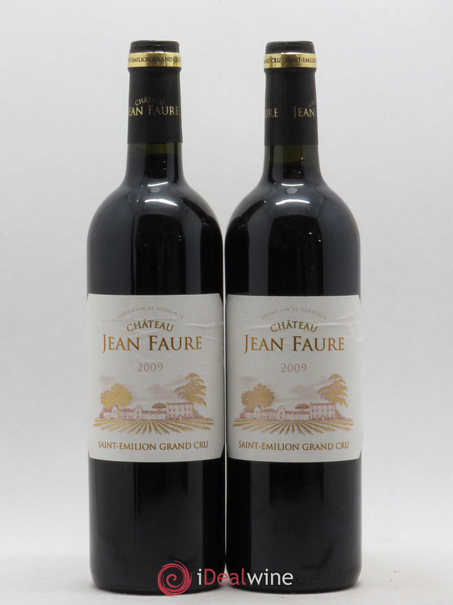 Château Jean Faure Grand Cru Classé 2009 - Lot de 2 bouteilles - 0
