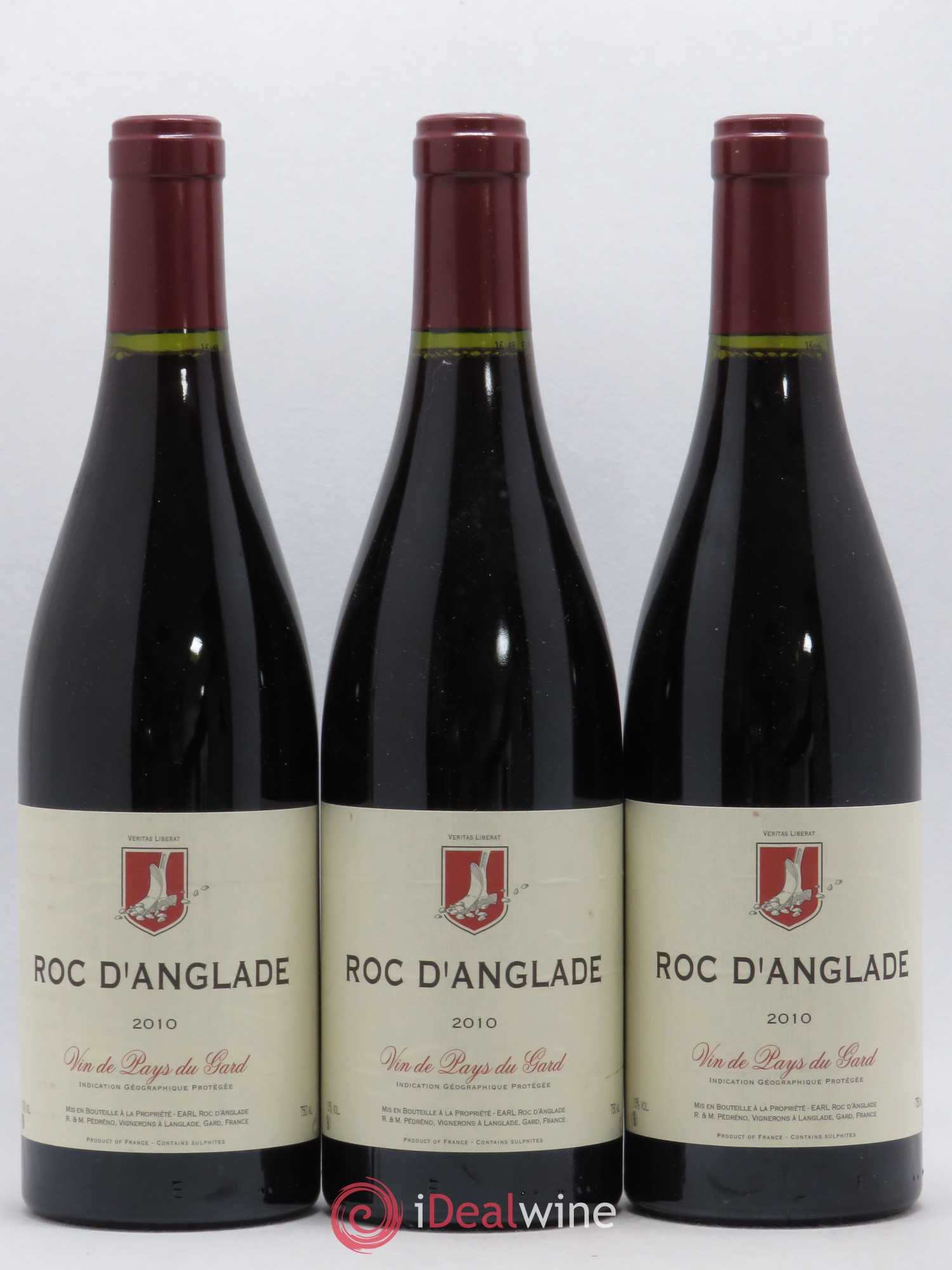 Gard Roc d'Anglade Rémy Pédréno 2010 - Lotto di 3 bottiglie - 0