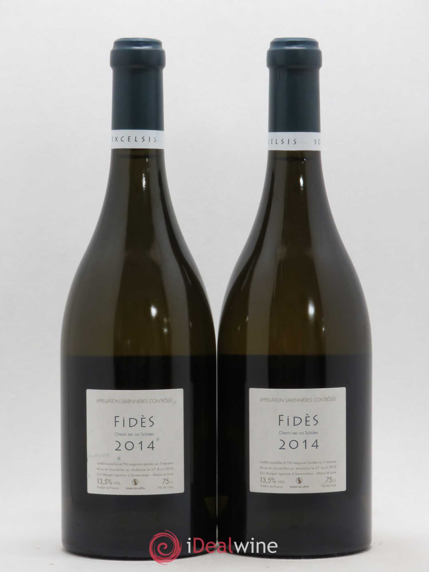 Savennières Fidès Eric Morgat 2014 - Lot de 2 bouteilles - 1