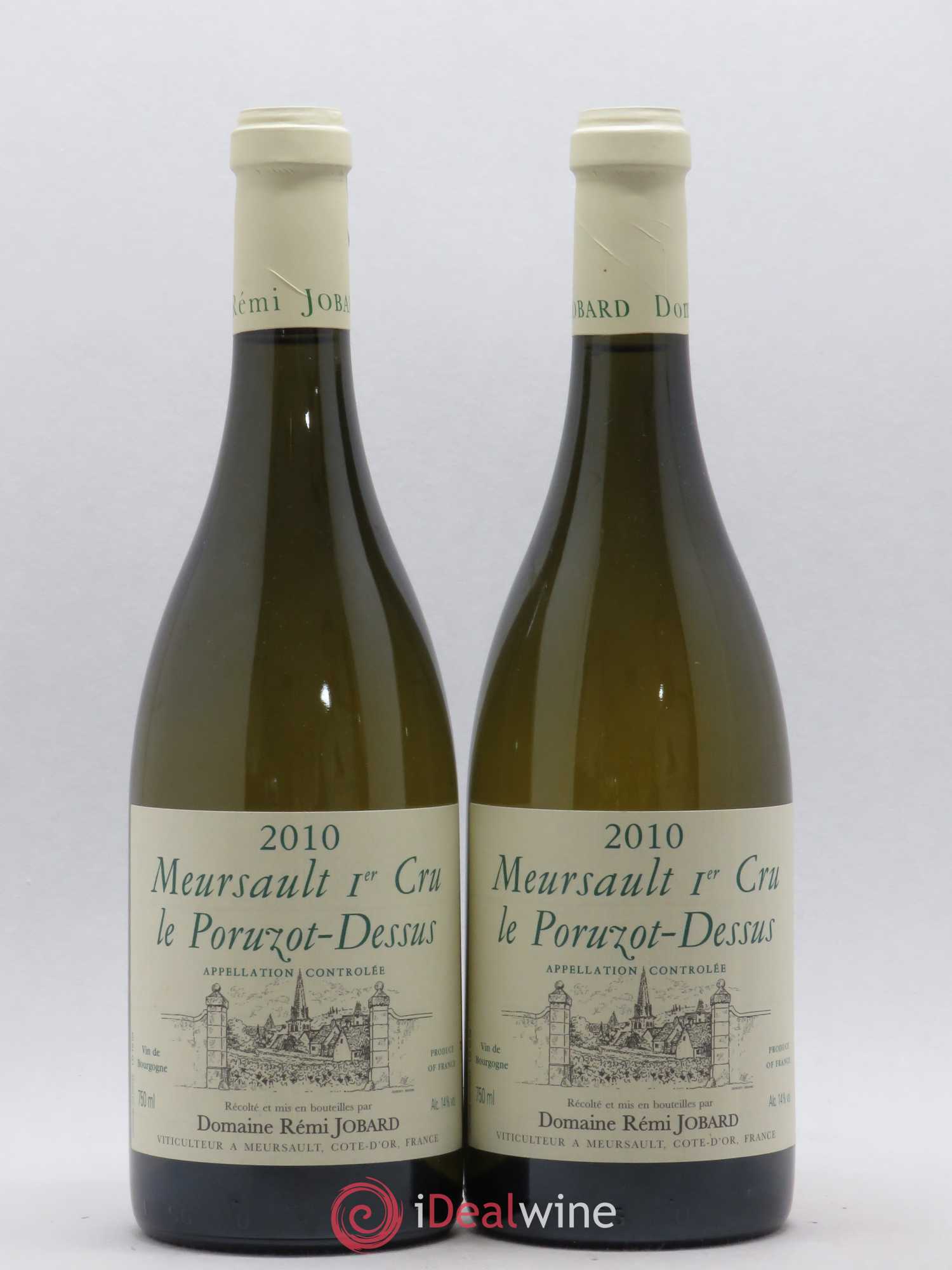 Meursault 1er Cru Le Poruzot-Dessus Rémi Jobard (Domaine) 2010 - Lot de 2 bouteilles - 0