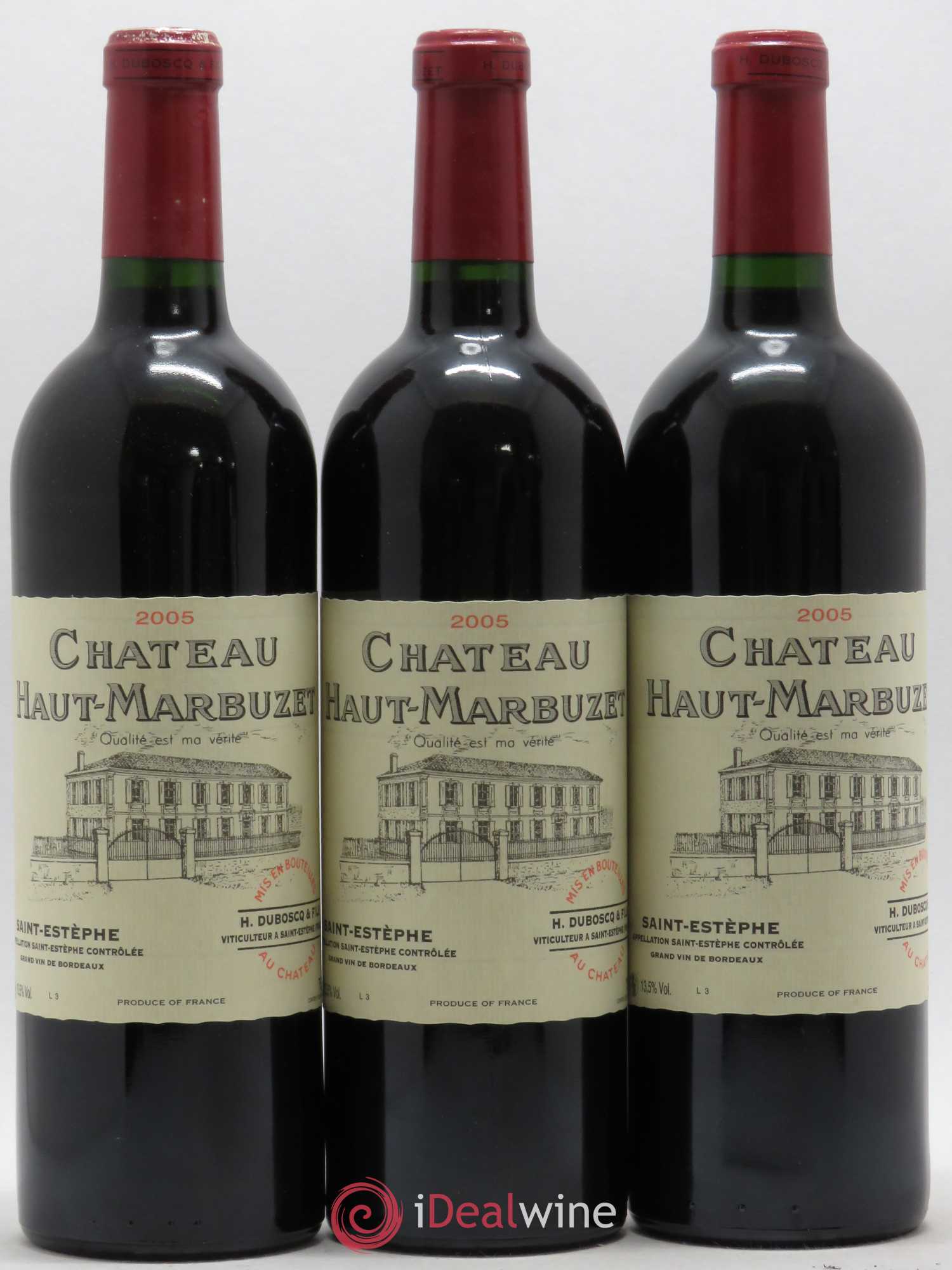 Château Haut Marbuzet 2005 - Lot de 6 bouteilles - 2