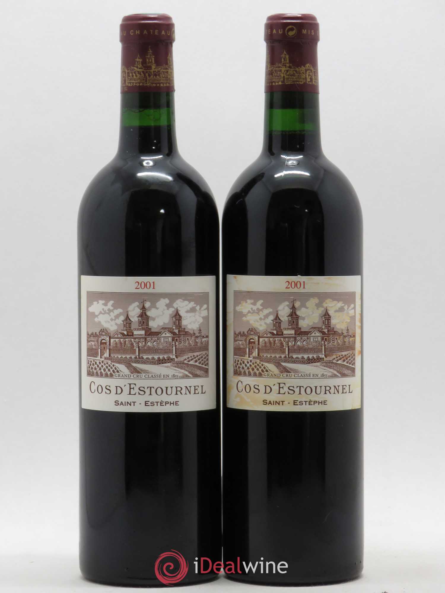 Cos d'Estournel 2ème Grand Cru Classé 2001 - Lot de 2 bouteilles - 0