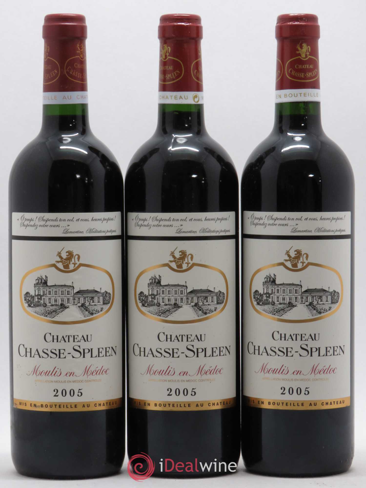 Château Chasse Spleen 2005 - Lot de 6 bouteilles - 1