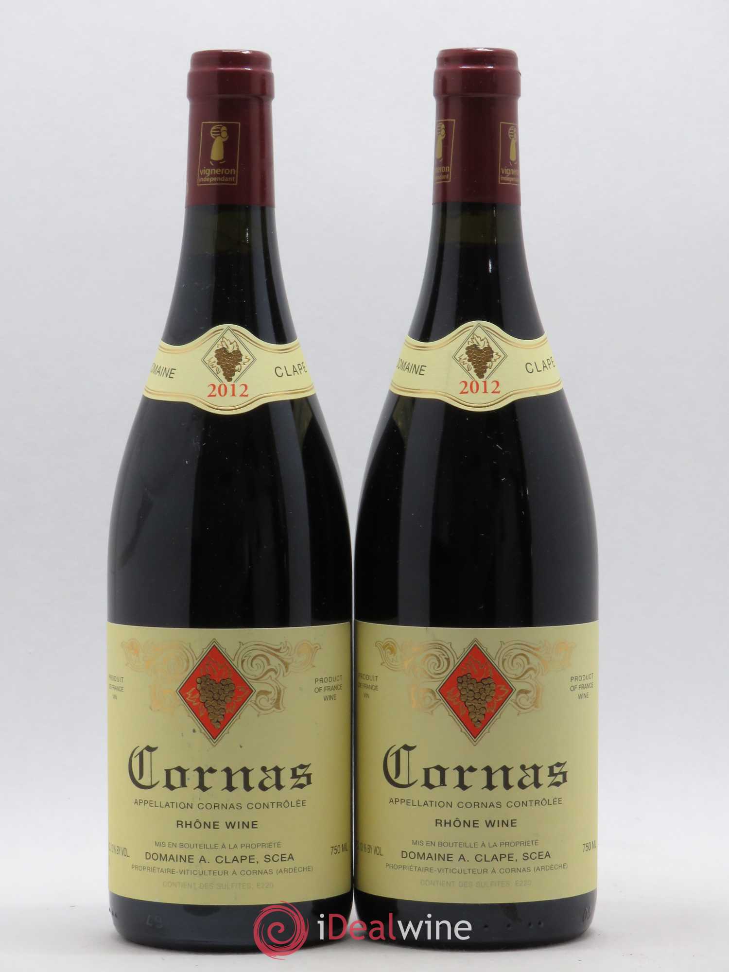 Cornas Auguste Clape 2012 - Lot de 2 bouteilles - 0