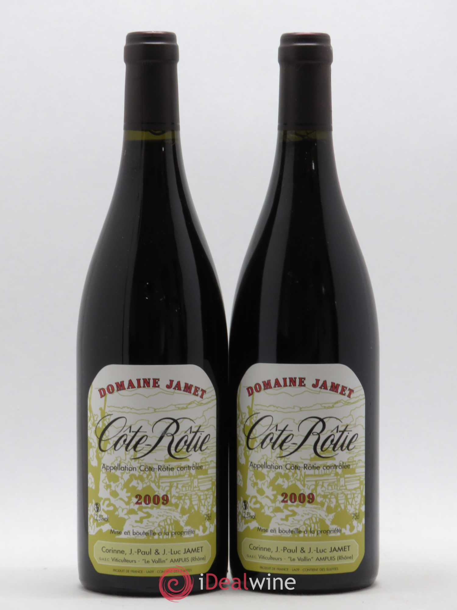 Côte-Rôtie Jamet (Domaine) 2009 - Lot de 2 bouteilles - 0