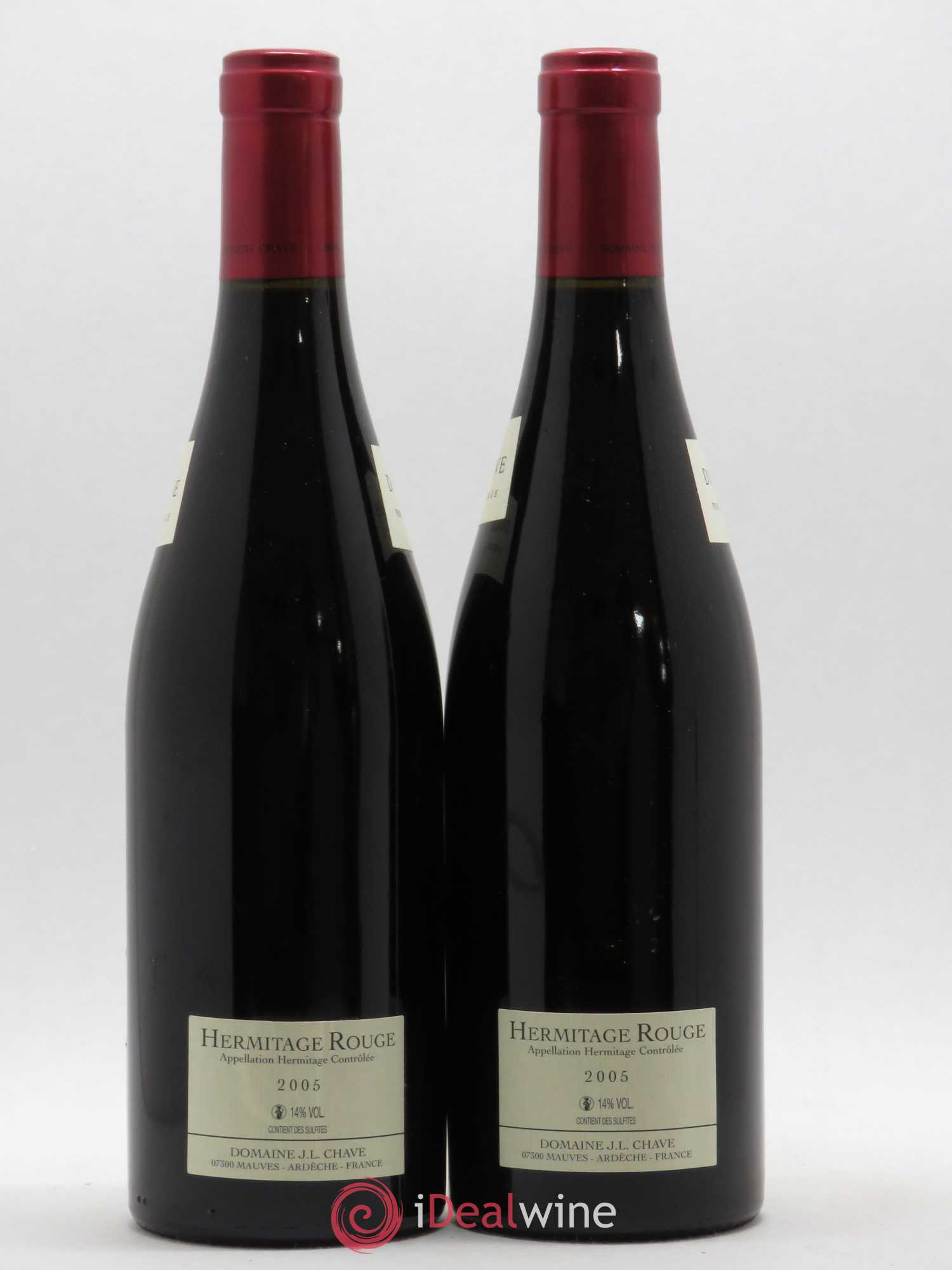 Hermitage Jean-Louis Chave 2005 - Lot de 2 bouteilles - 1